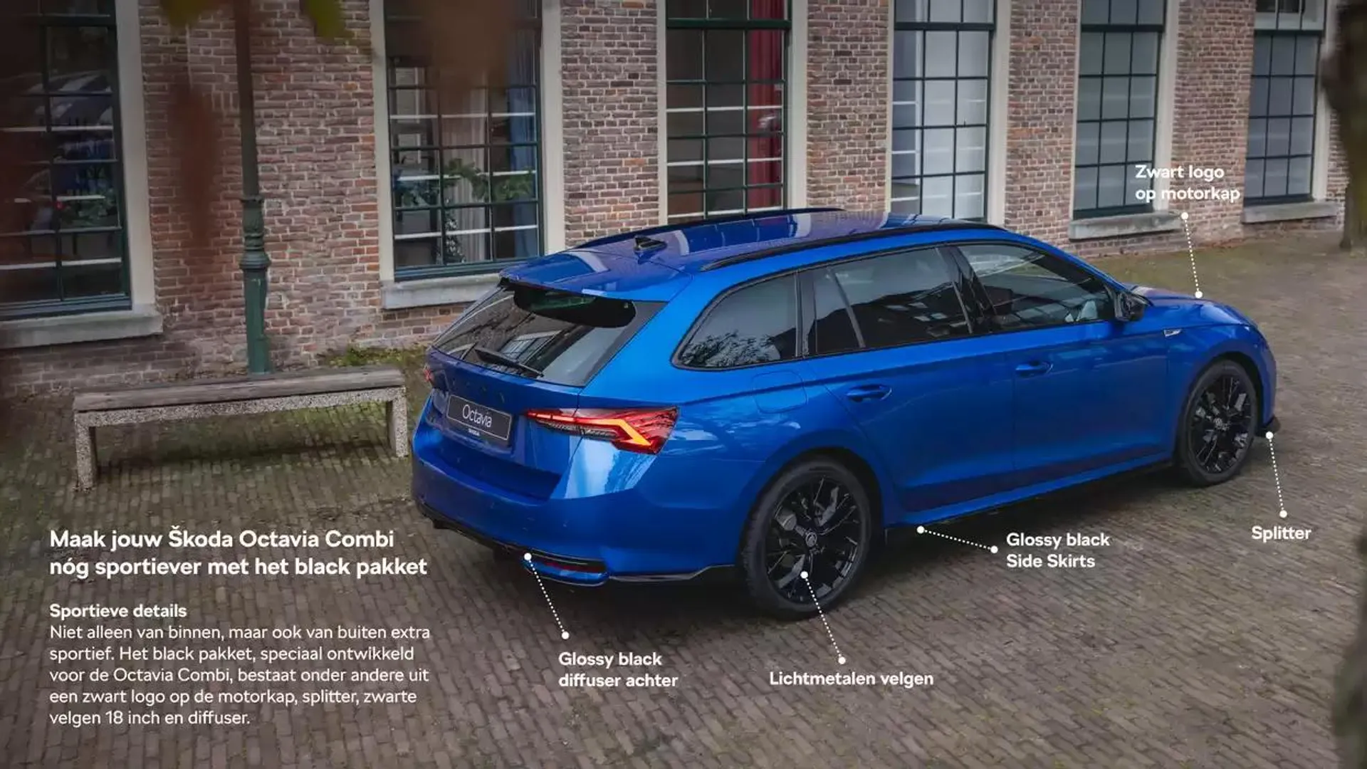 Škoda Octavia Combi Black Pakket brochure van 10 december tot 10 december 2025 - Folder pagina 2