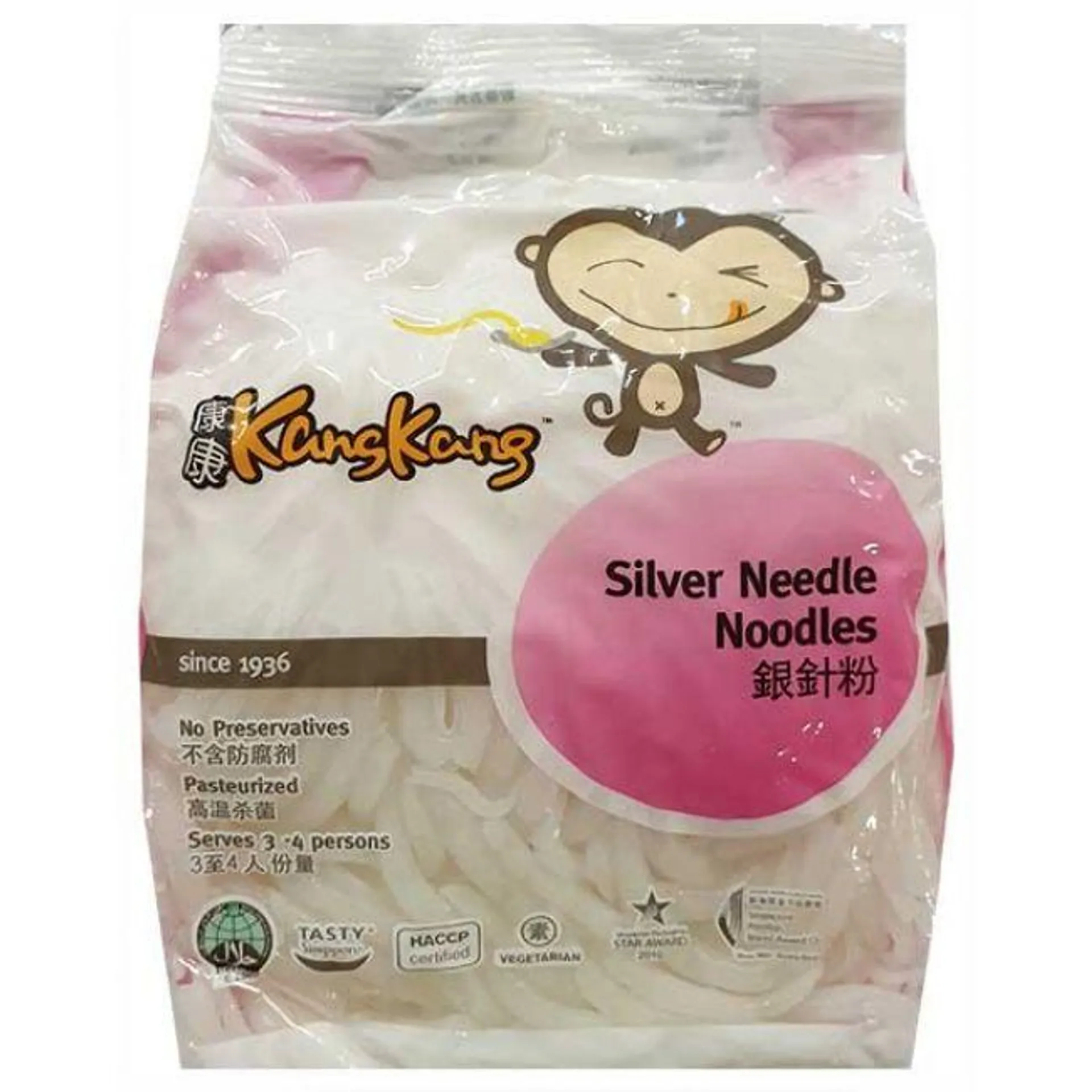 Kang Kang Zilvernaald Noedels (Bee Tai Mak) 420g