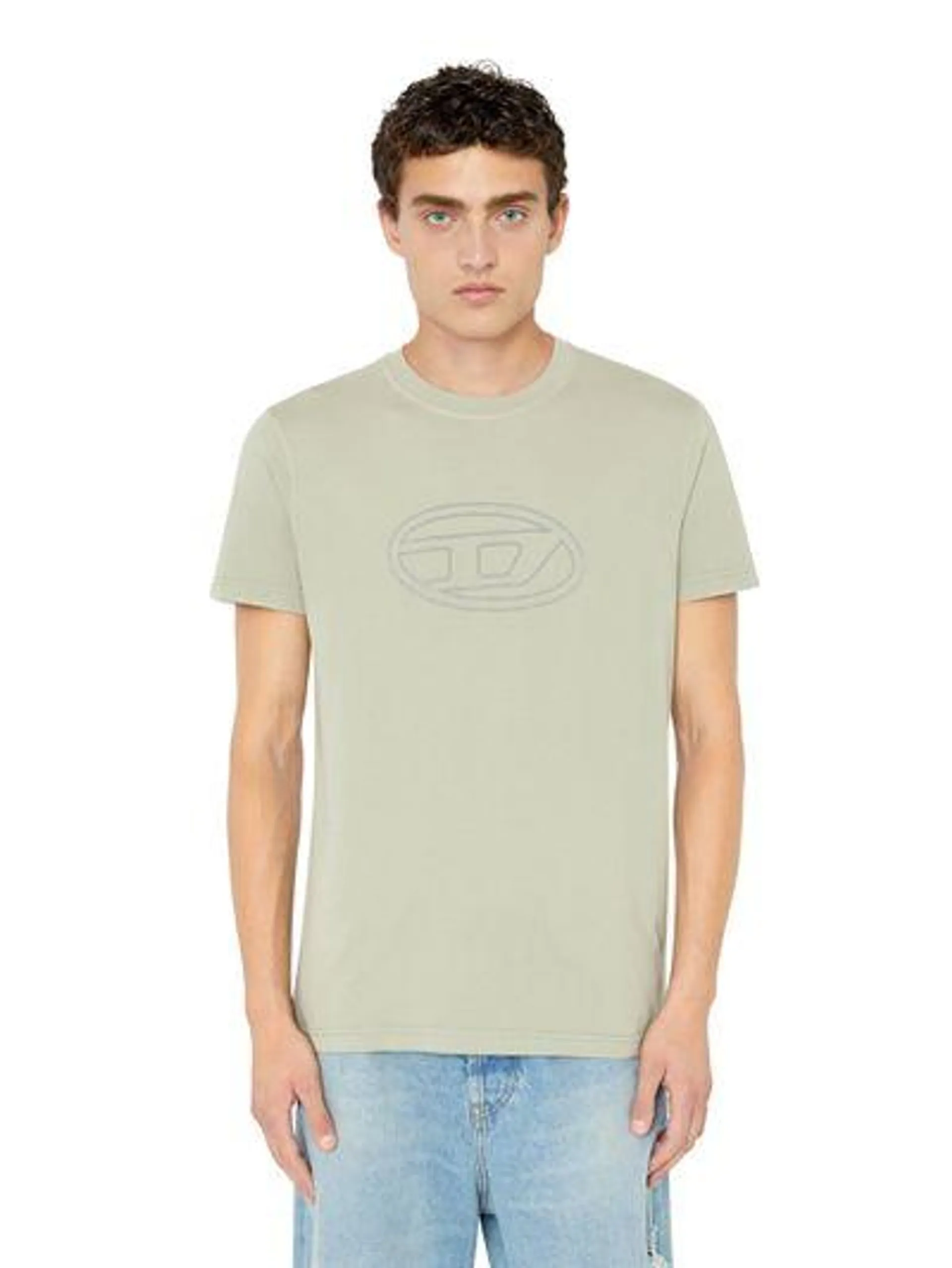 Camiseta Diesel T-Diegor-E9 - Cinza - G