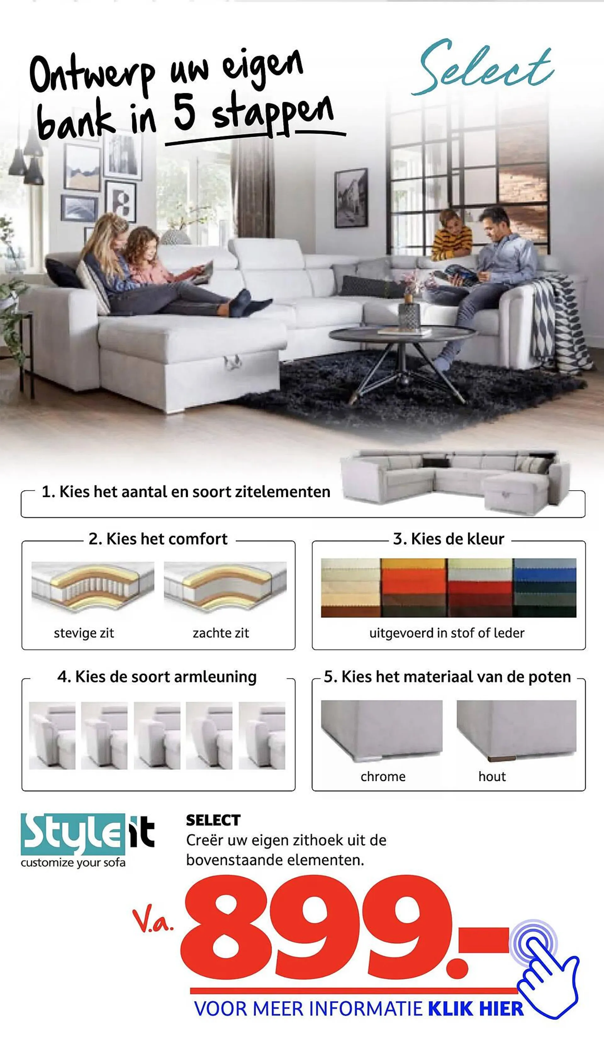 Seats and Sofas folder van 1 september tot 29 september 2024 - Folder pagina 31