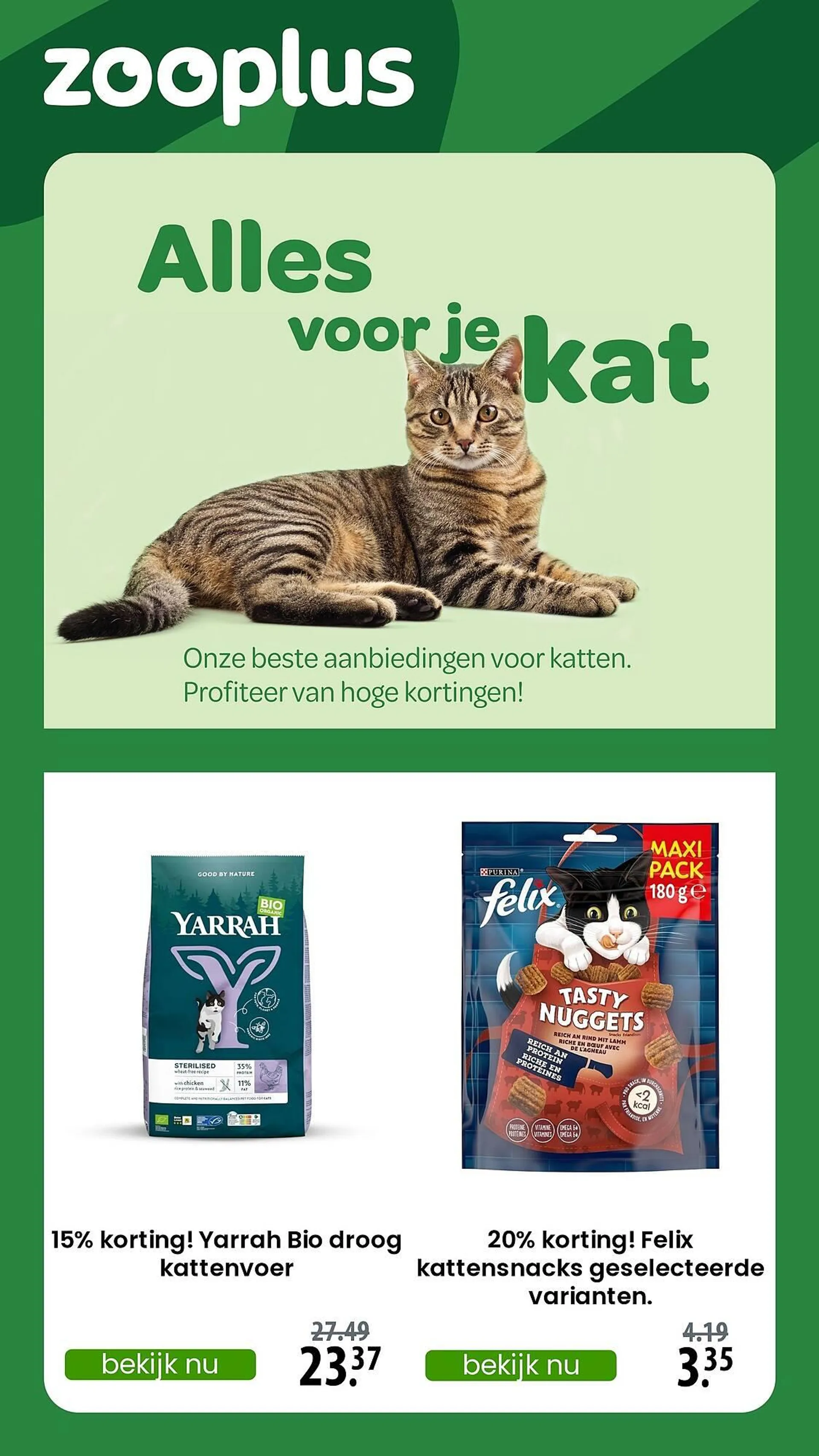 Zooplus folder van 25 mei tot 31 mei 2025 - Folder pagina 1