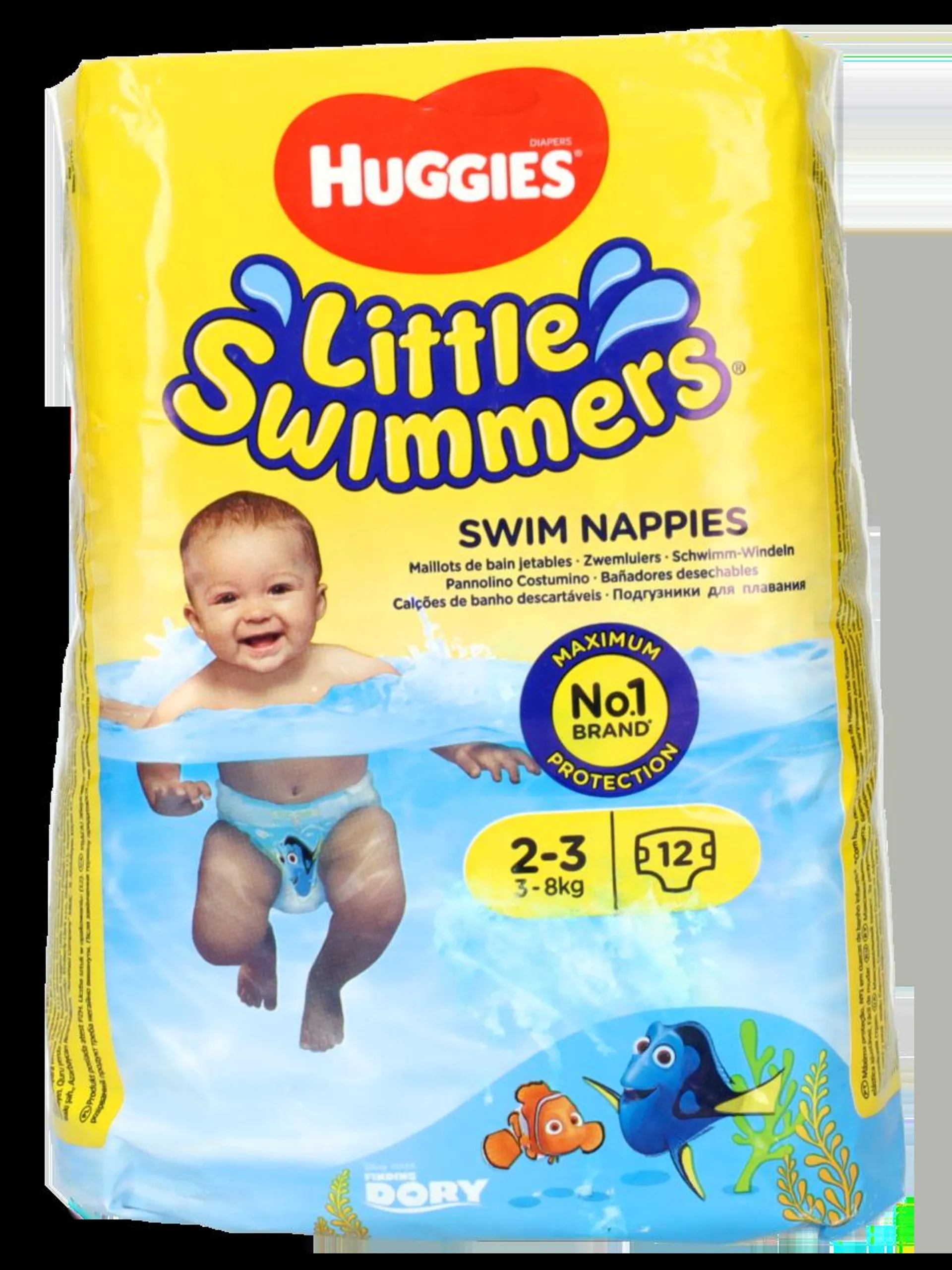 Huggies zwemluiers maat 2/3