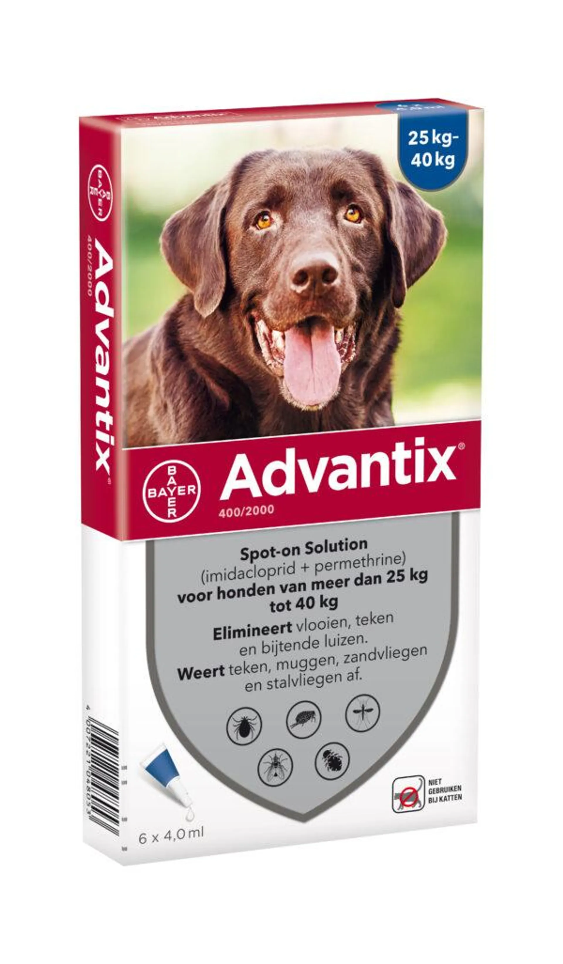 ADVANTIX Hond 400 4pip