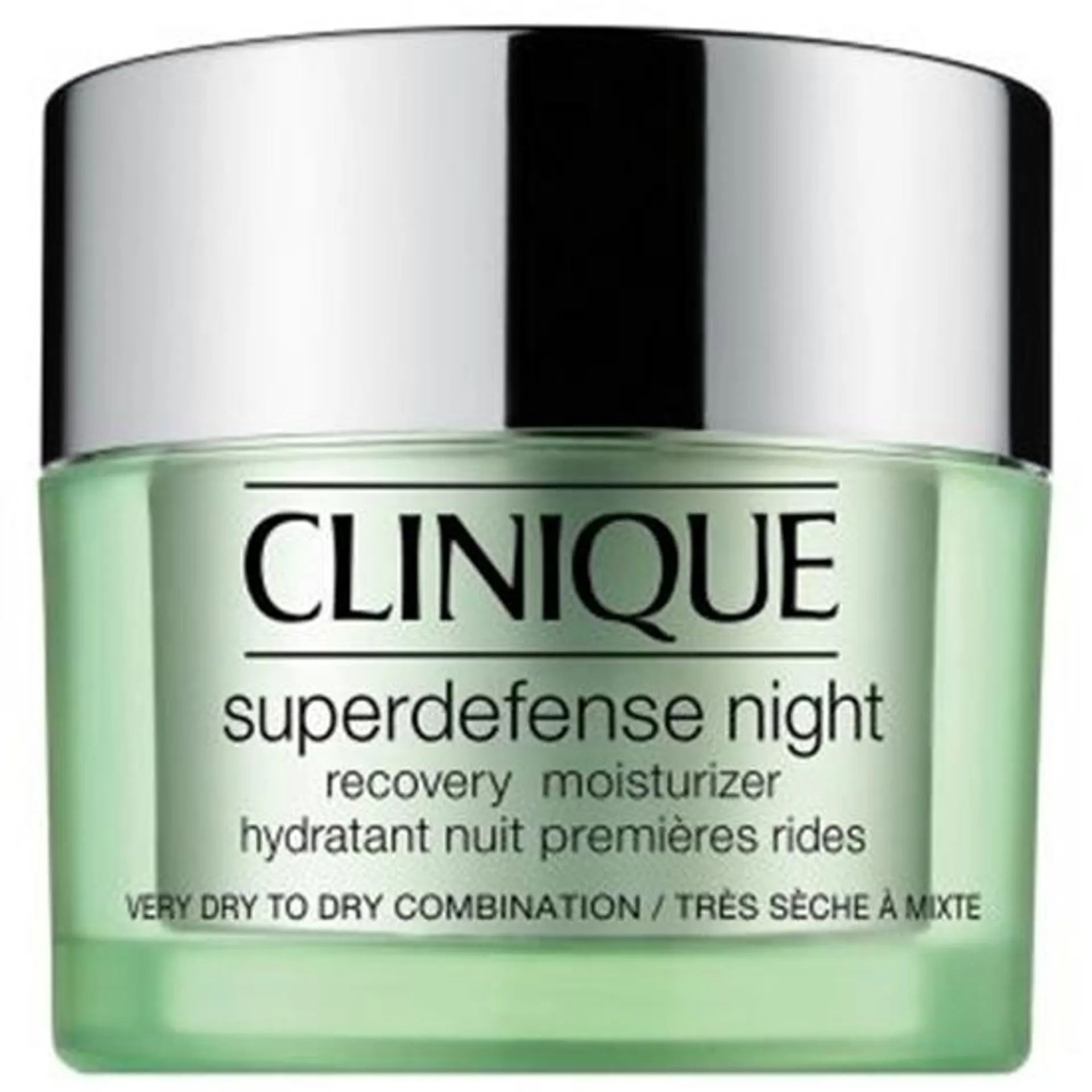 CLINIQUE SUPERDEFENSE NIGHT RECOVERY MOISTURIZER 1/2 50 ML