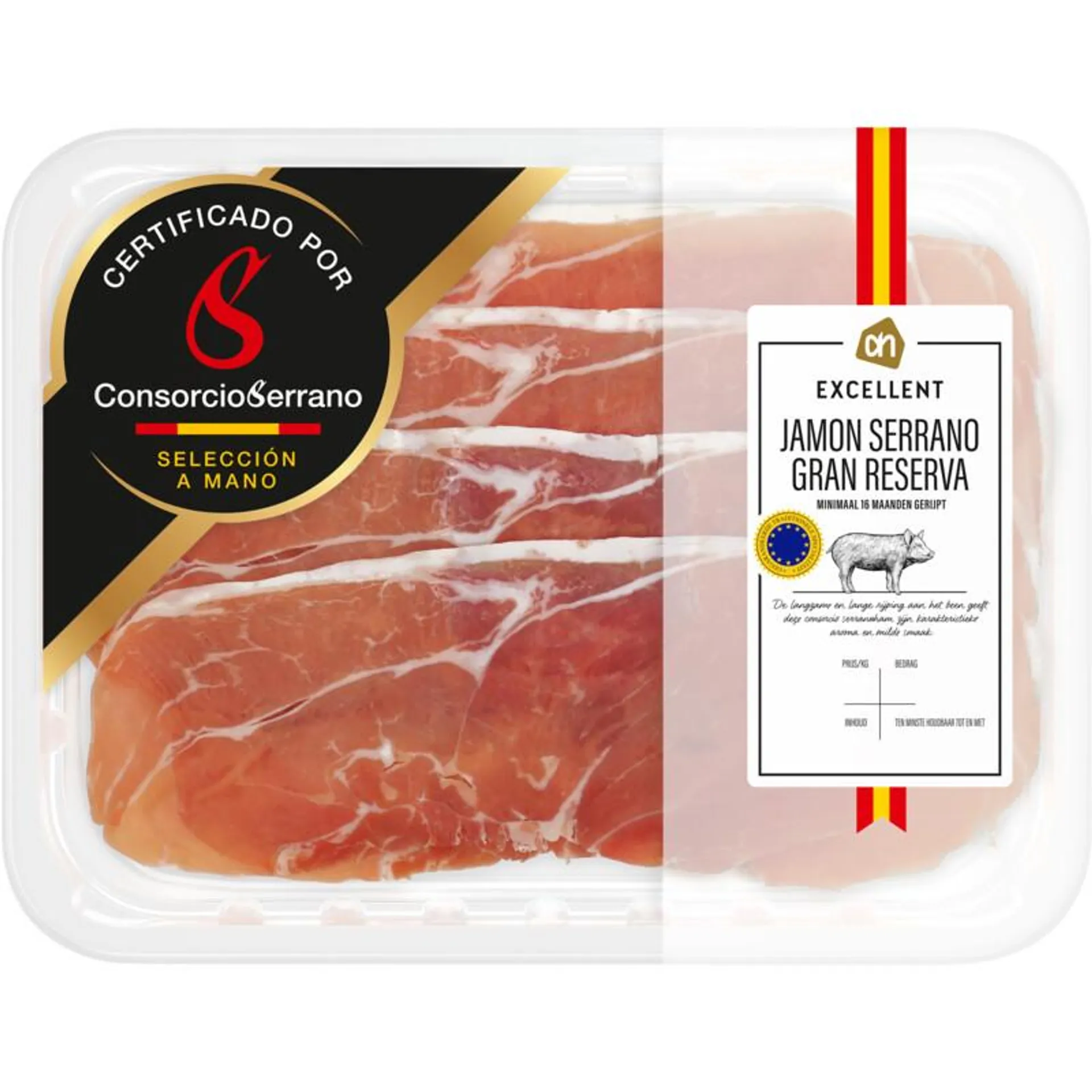 AH Excellent Jamon serrano gran reserva