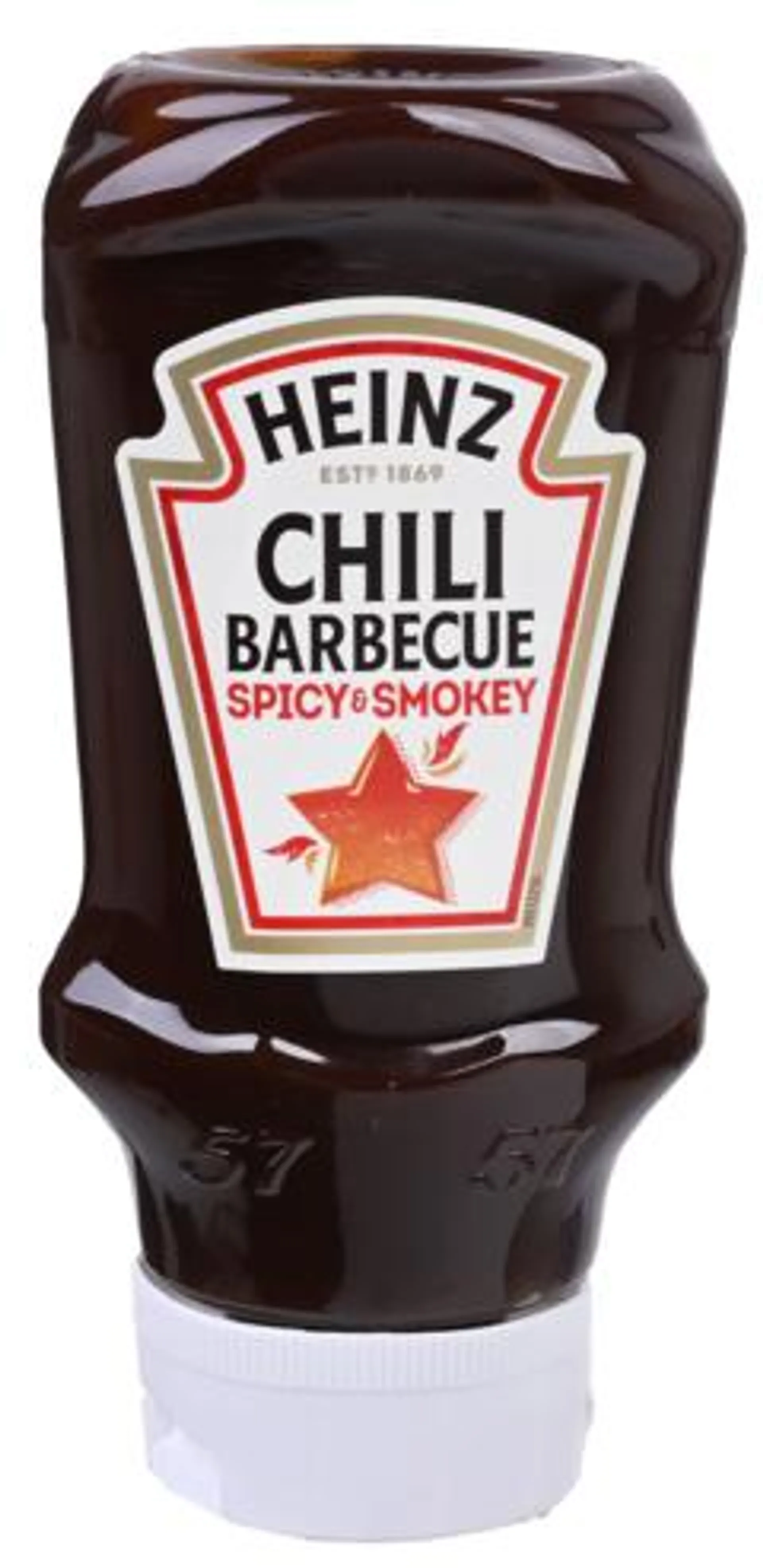 2 flessen Heinz Chilli Barbecue Saus 490g