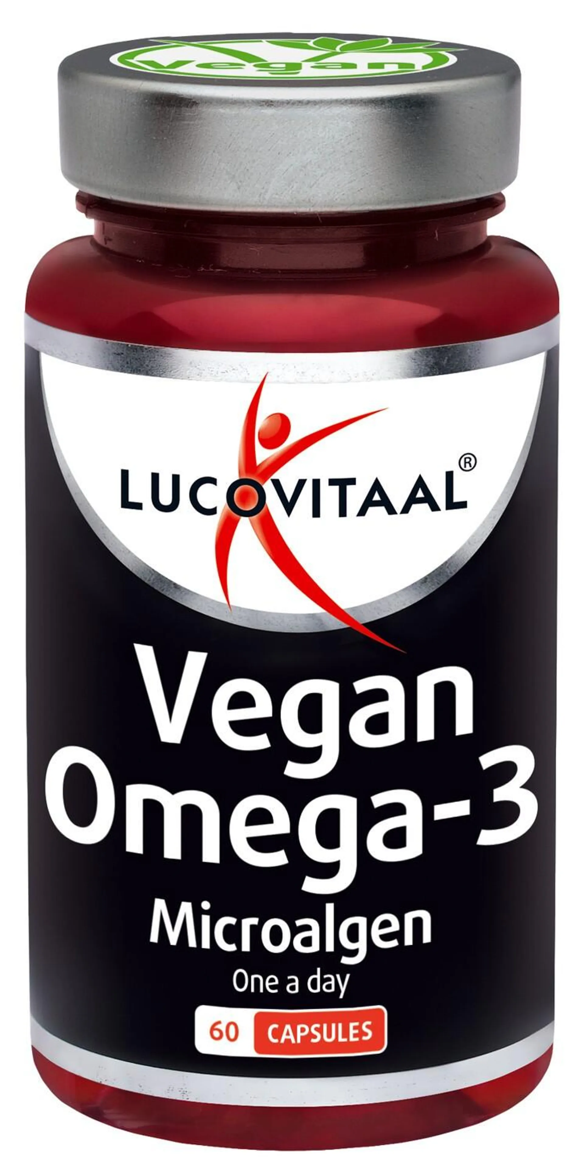 Lucovitaal Omega-3 microalgen vegan 60 vegetarische capsules