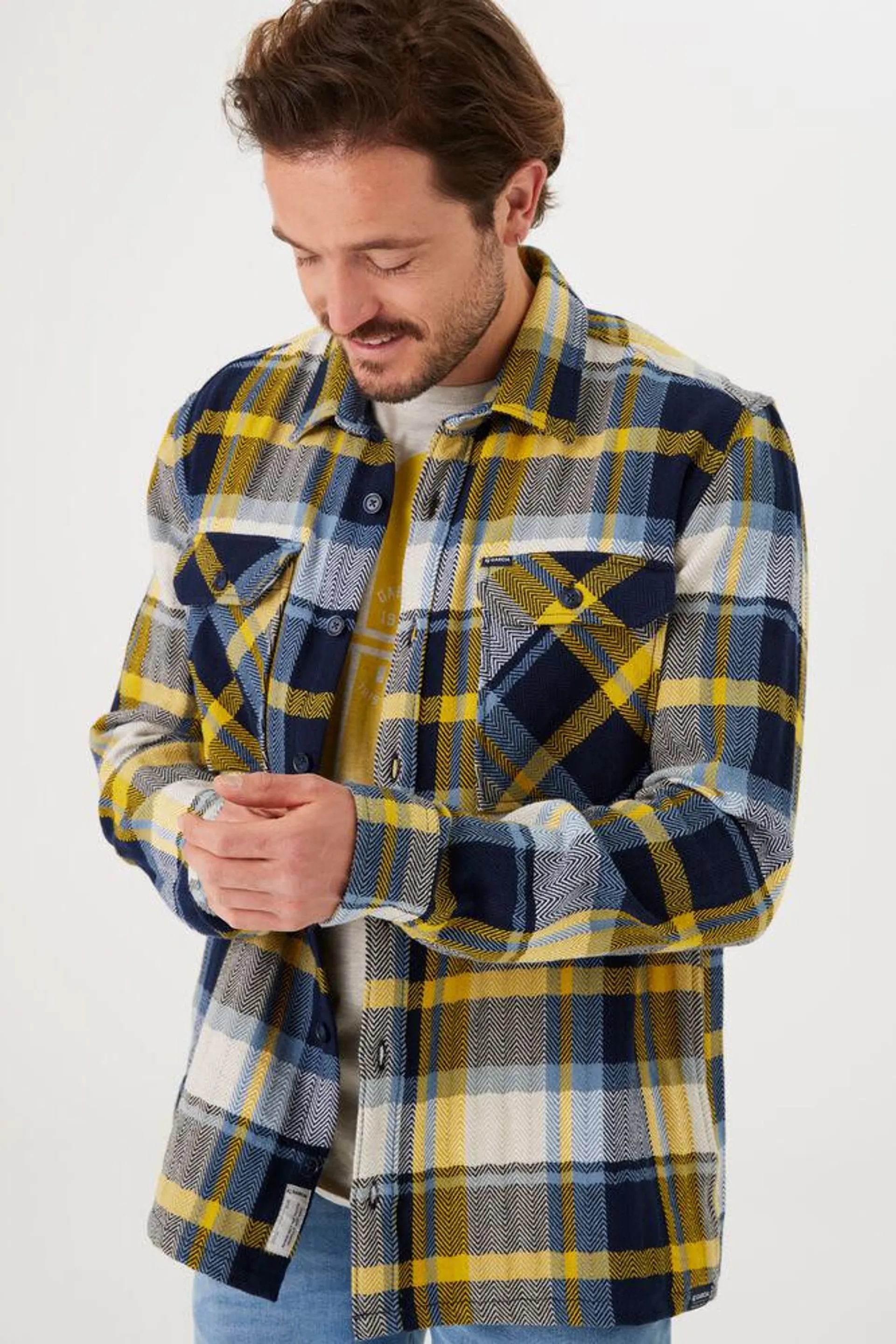 garcia overshirt geruit