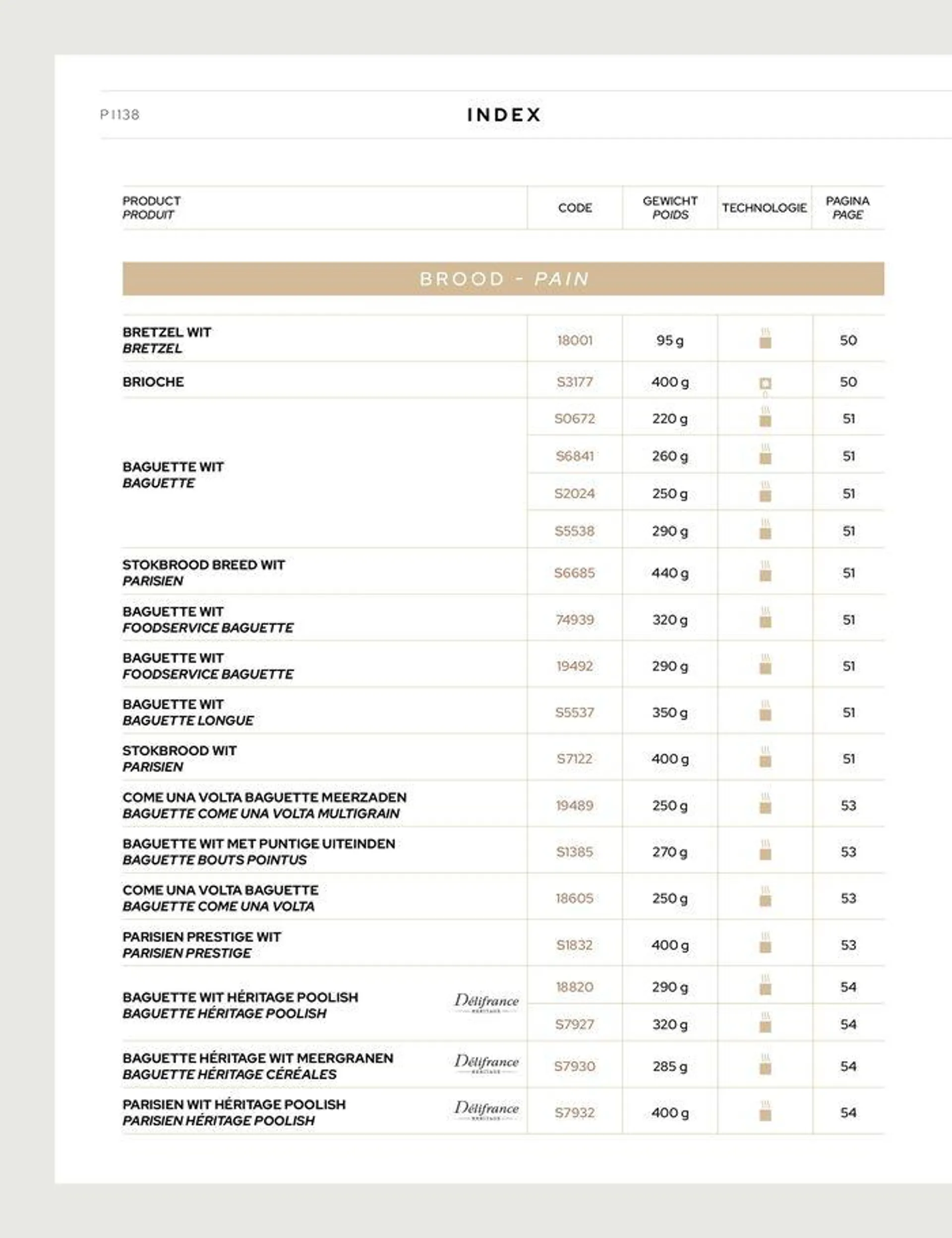 Delifrance Benelux 2024 van 20 september tot 22 december 2024 - Folder pagina 138