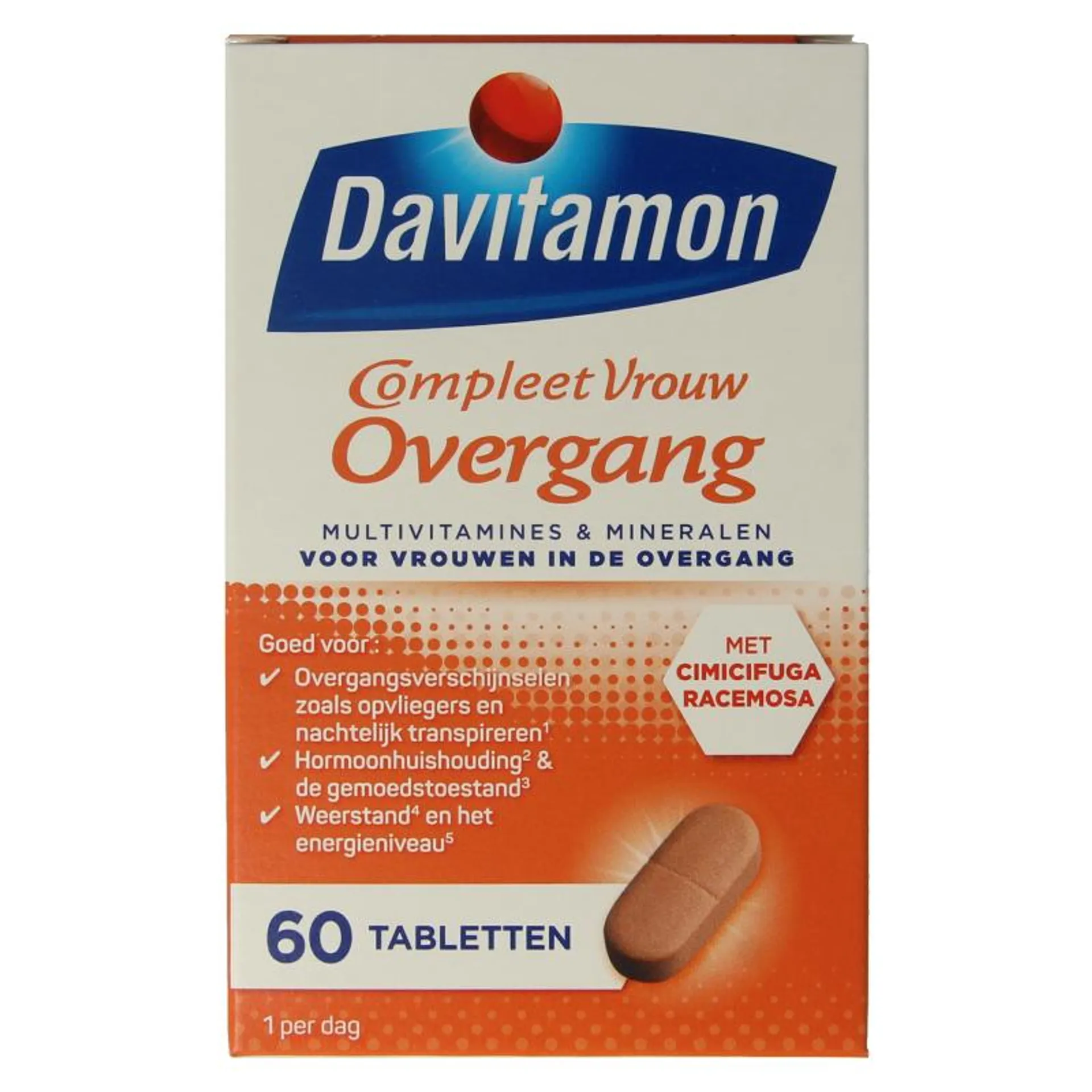 Davitamon Compleet vrouw overgang 60 tabletten