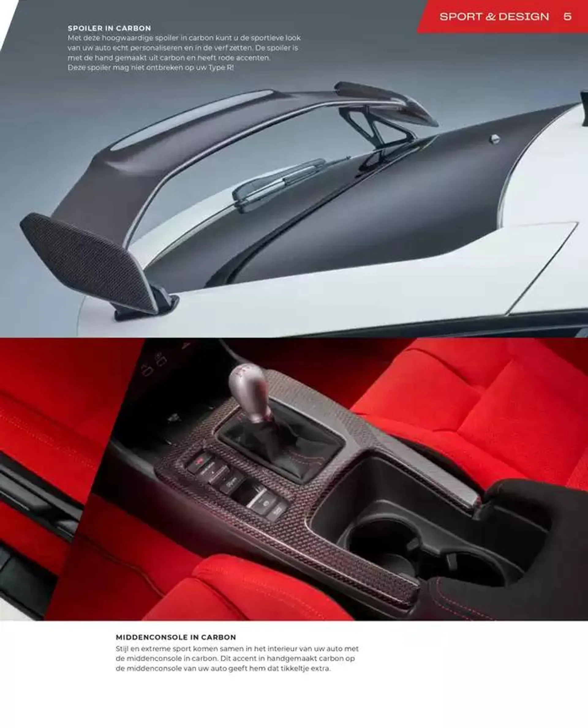 Civic Type R Accessories van 19 november tot 30 juni 2025 - Folder pagina 5