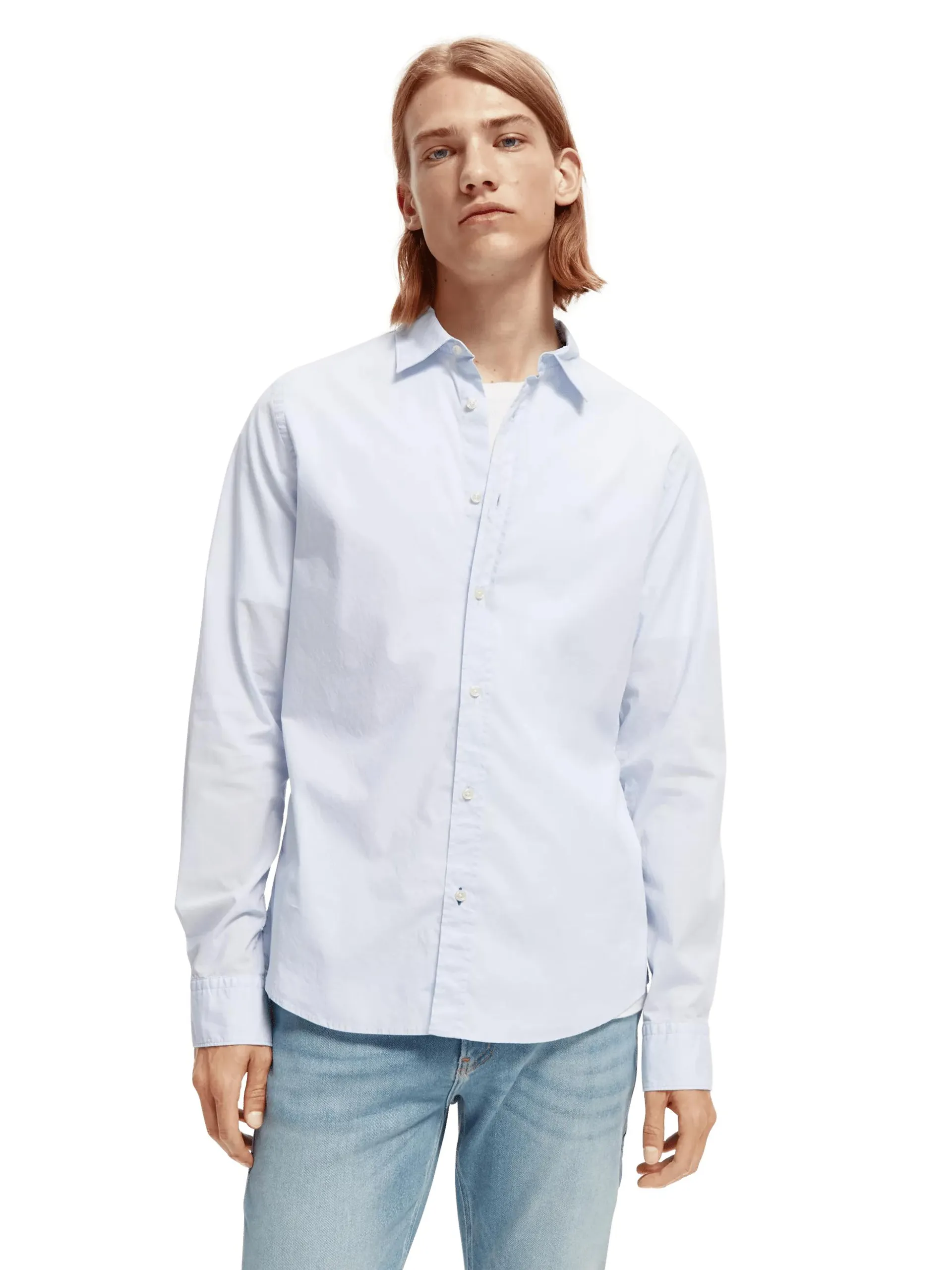 Essential - Solid slim fit shirt