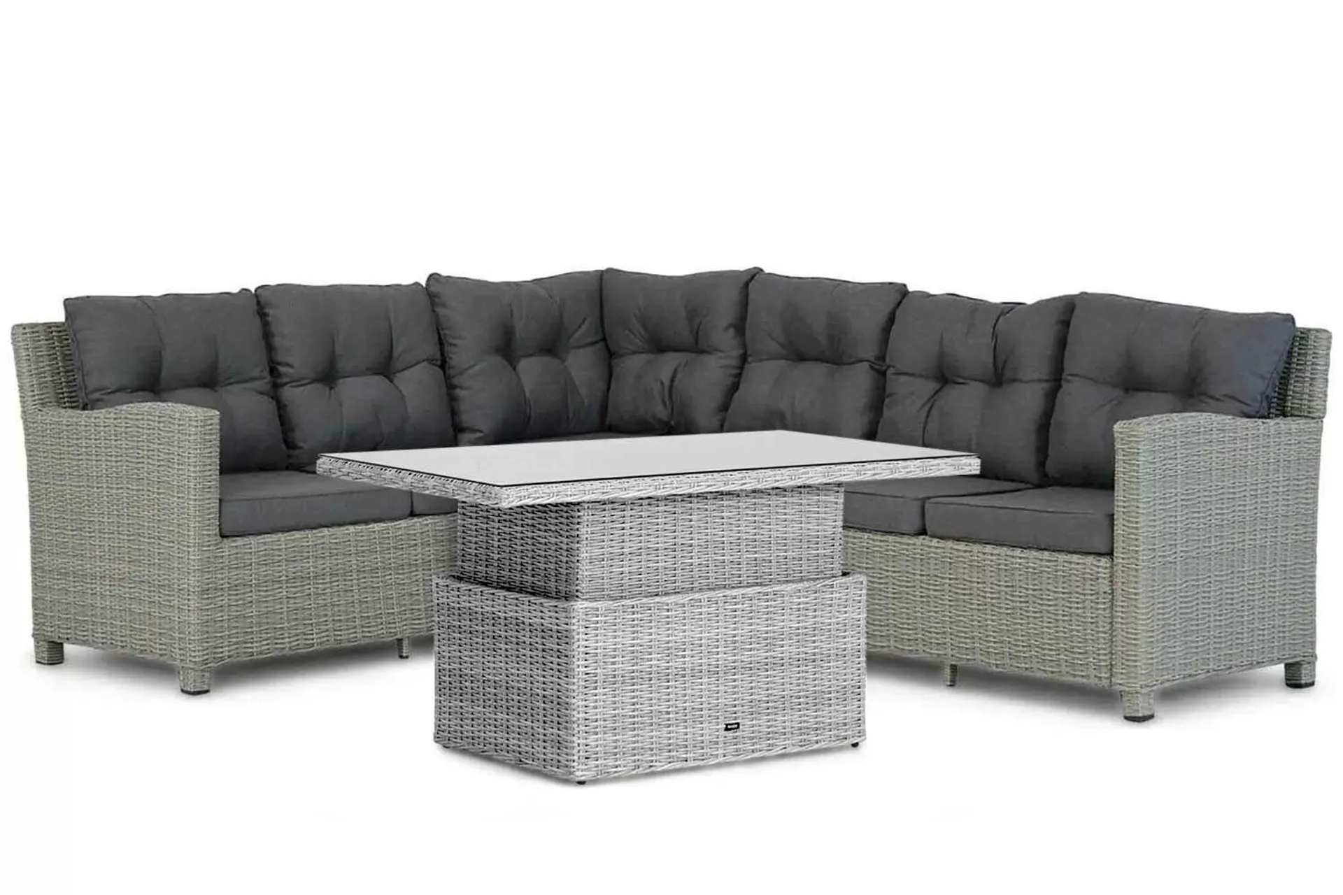 Garden Collections Seaton/Hamilton dining loungeset 4-delig (kleur tafel wijkt af van loungeset)