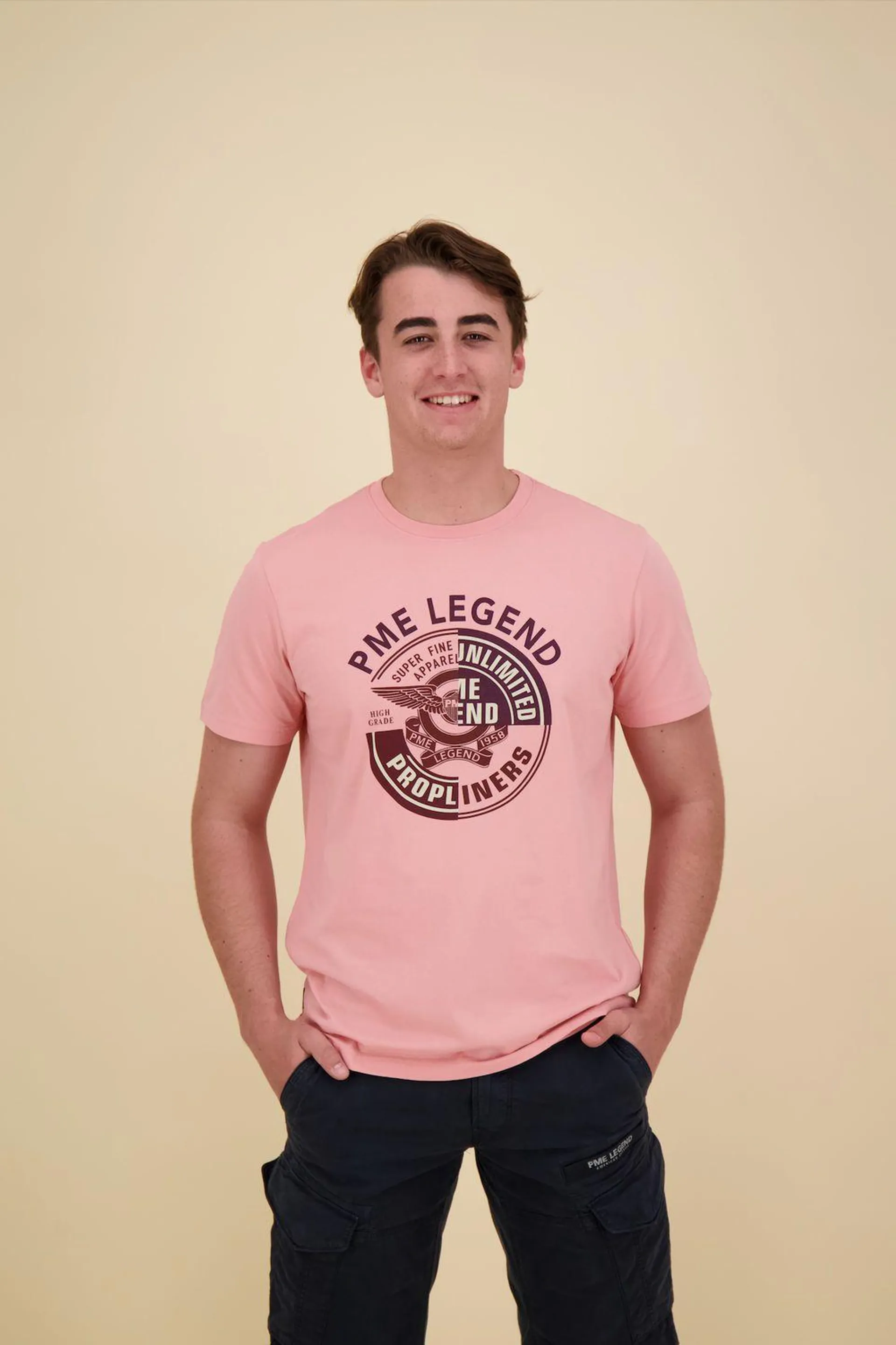 T-shirt Roze