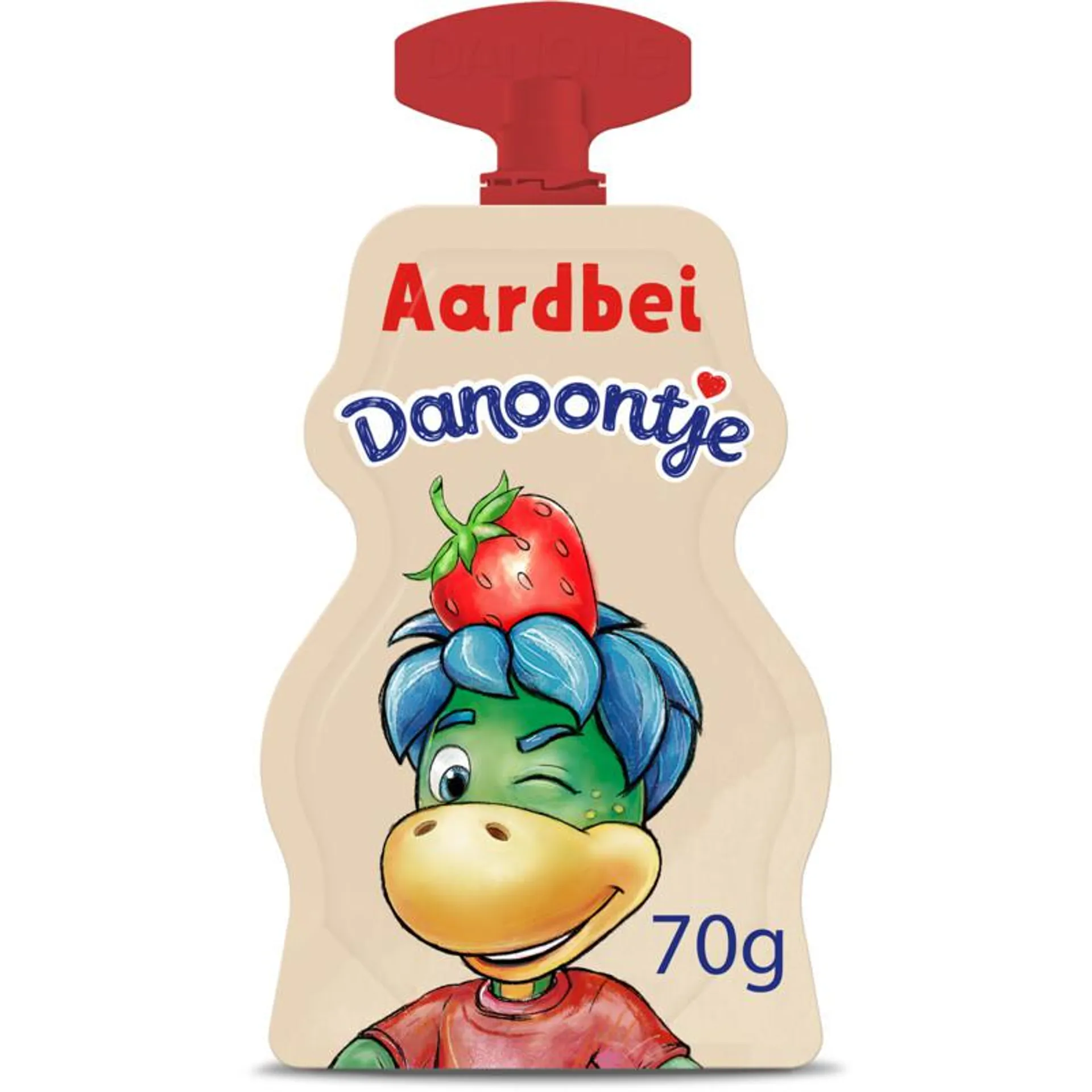 Danoontje Knijpyoghurt aardbei