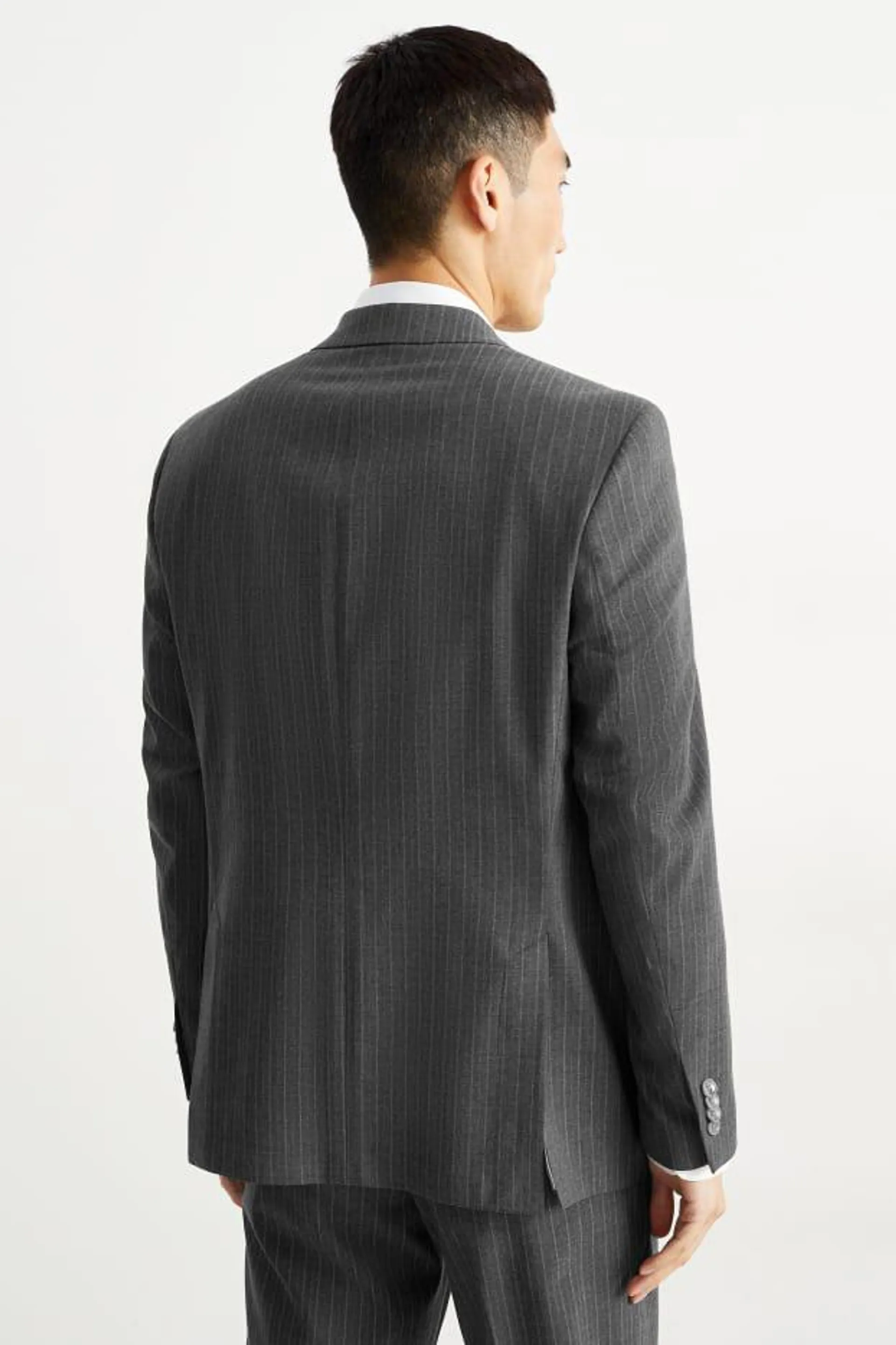 Mix-and-match tailored jacket - regular fit - Flex - pinstripes