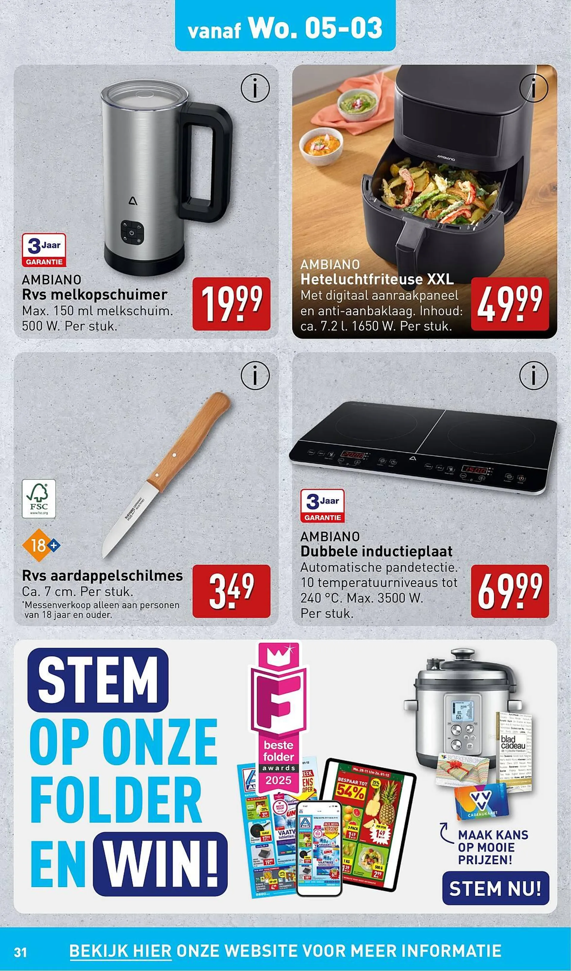 ALDI folder van 3 maart tot 9 maart 2025 - Folder pagina 31