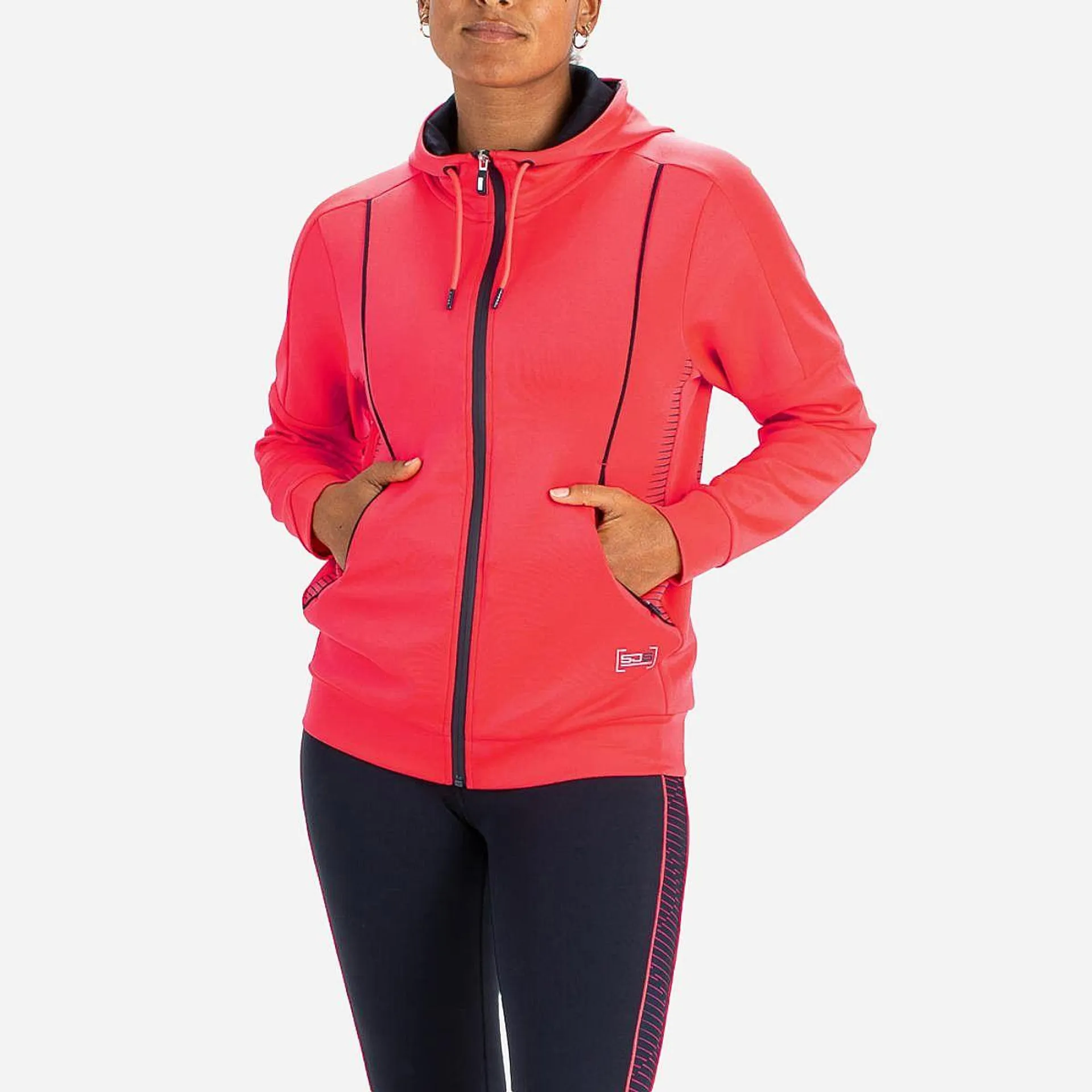 Sjeng Sports Flor Tennis Hoodie met Rits Dames