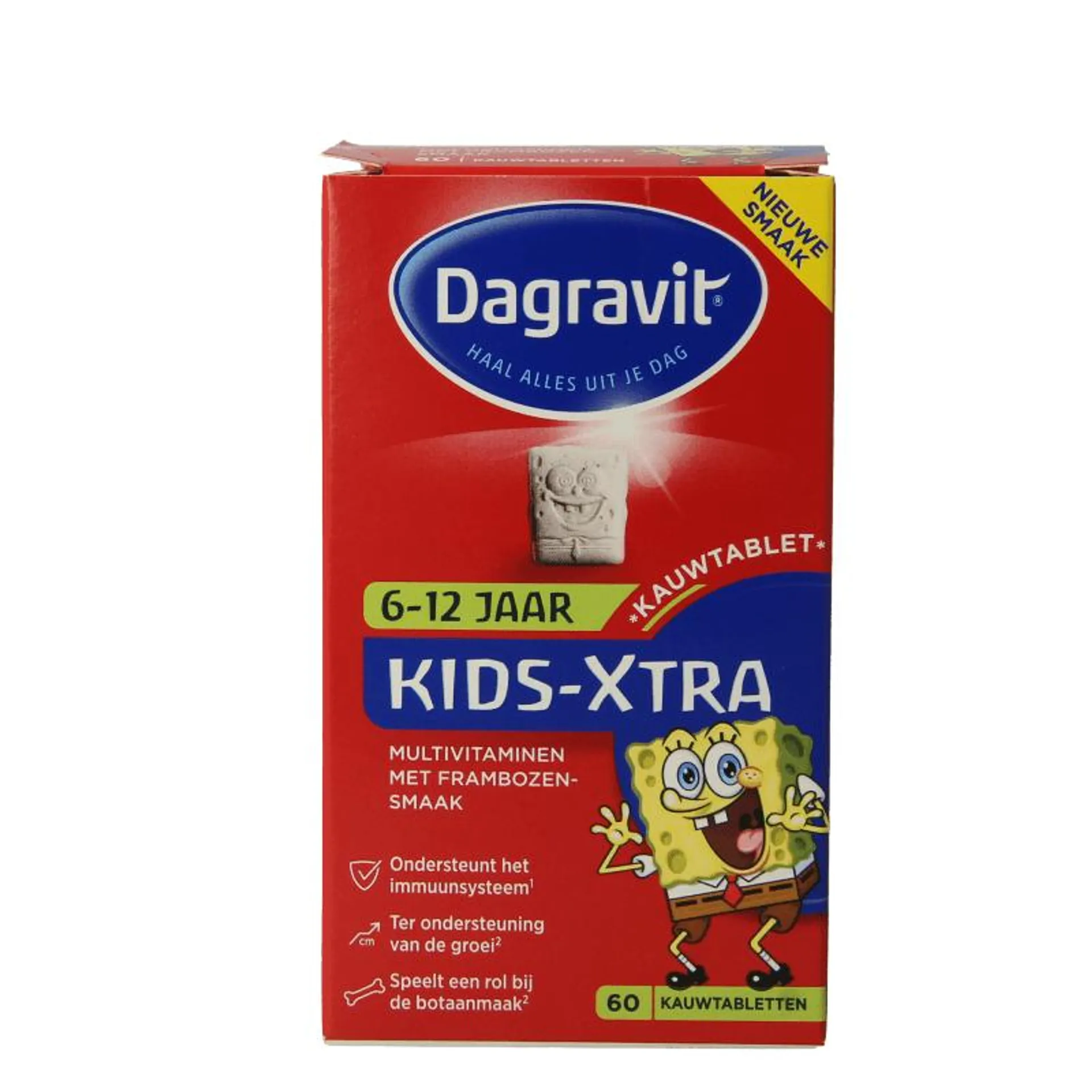 Dagravit Multi kids-xtra 6-12 jaar 60 kauwtabletten