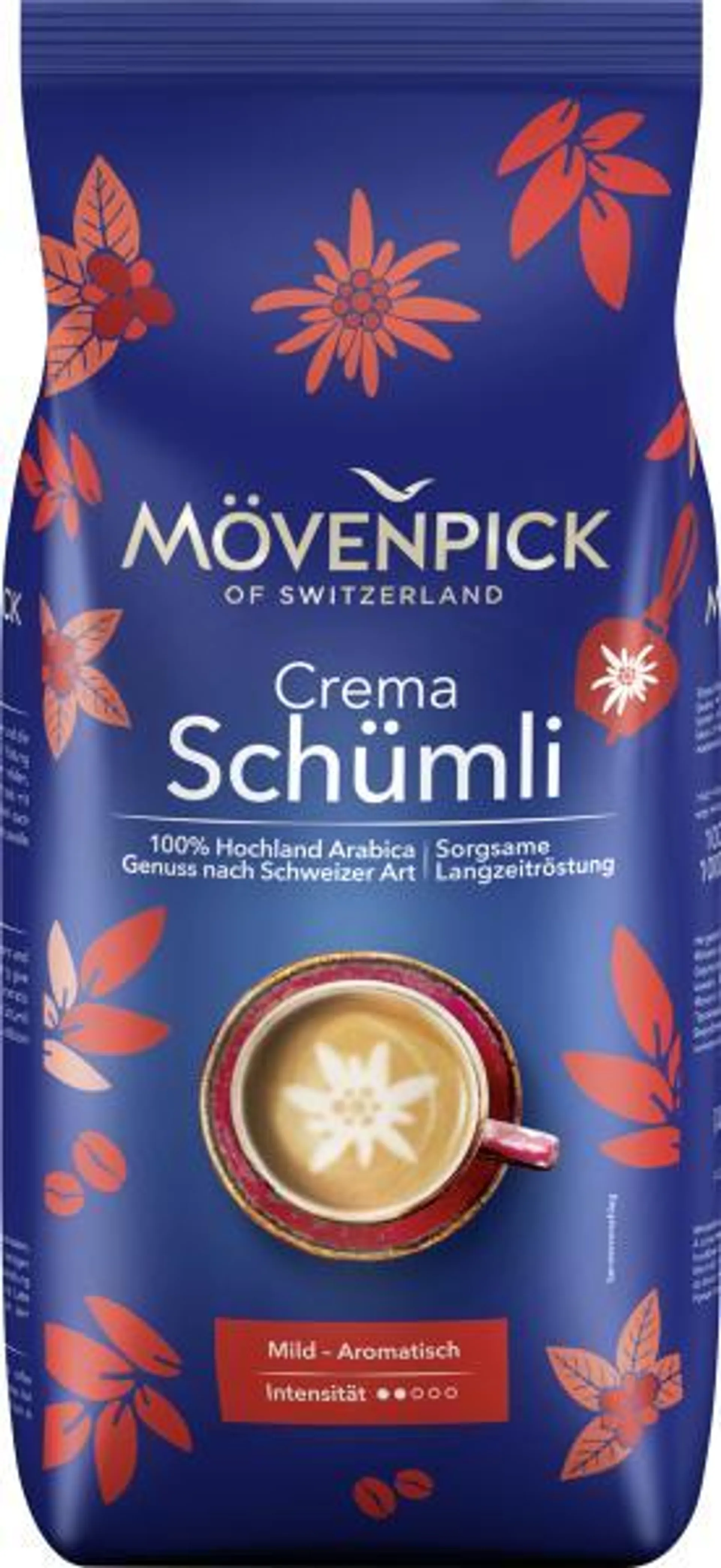 Mövenpick Crema Schümli Ganze Bohnen