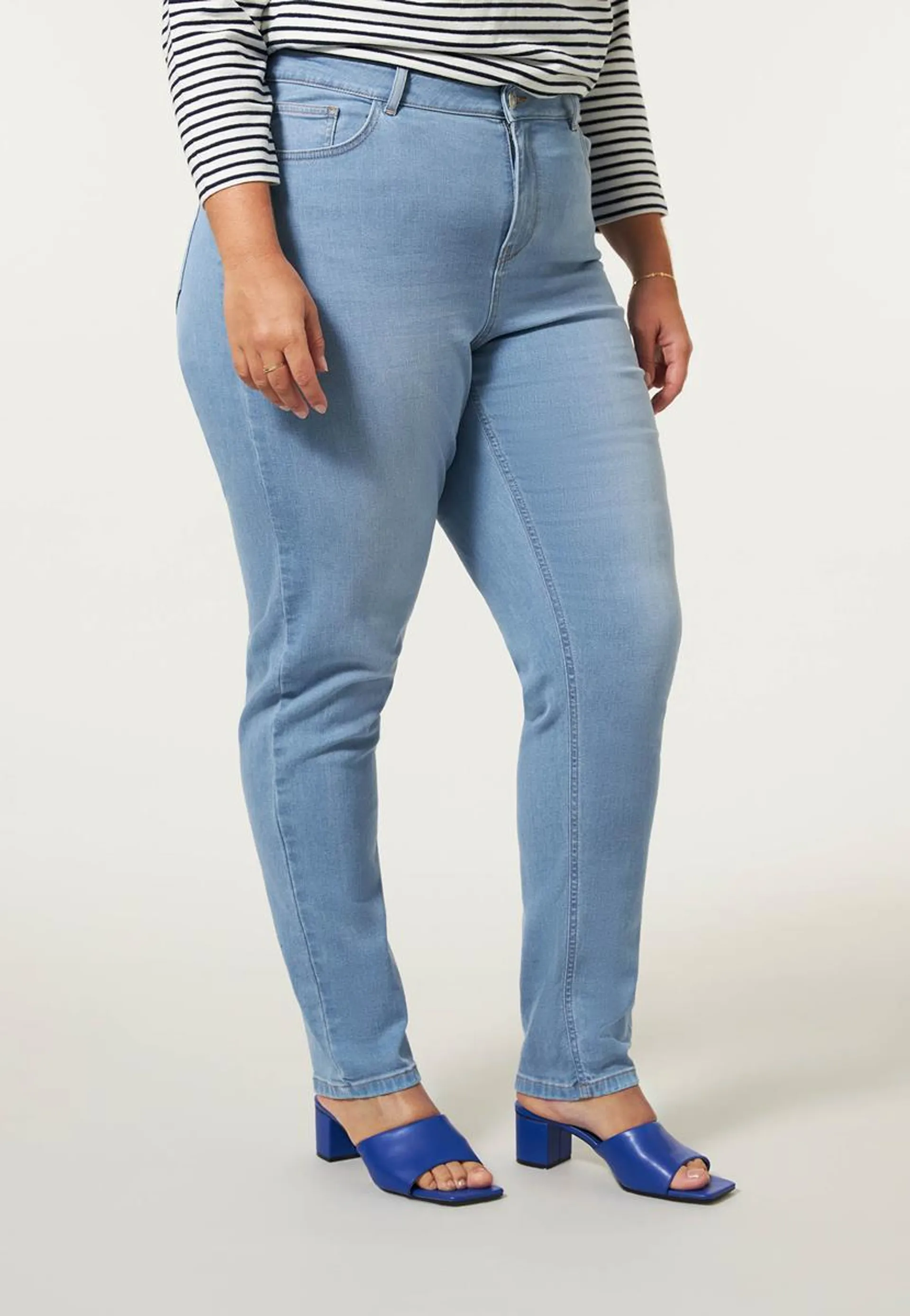 Jeans slim fit blauw