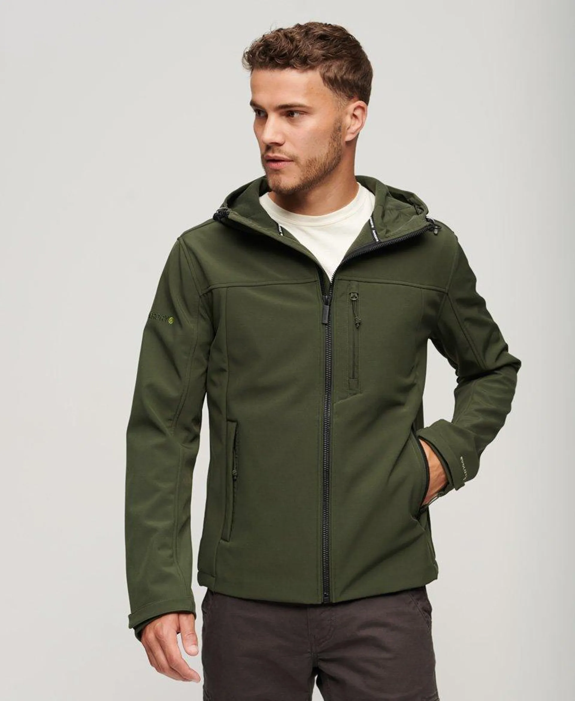 Softshell Jack met capuchon