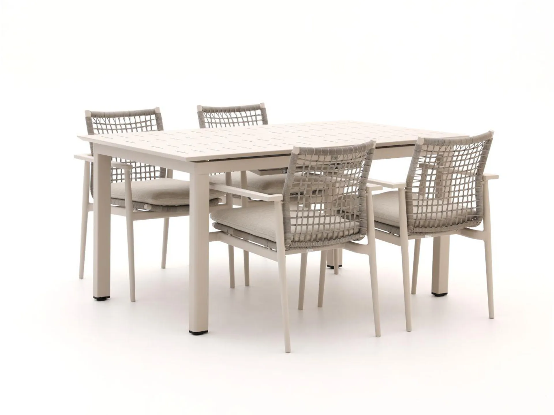 Bellagio Pizzoli/Cavanna 160/218cm dining tuinset 5-delig uitschuifbaar