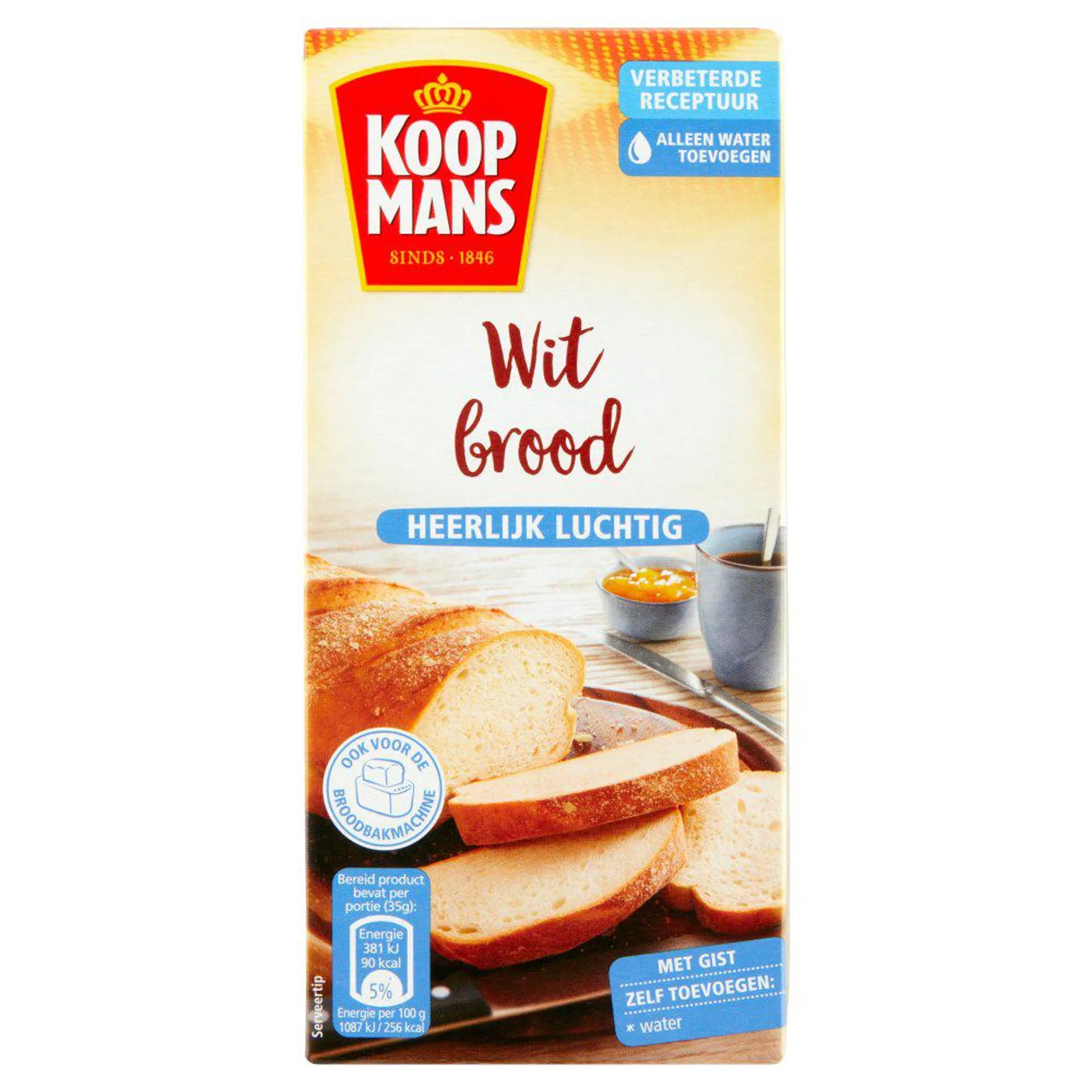 Koopmans Wit Brood Mix 450 g
