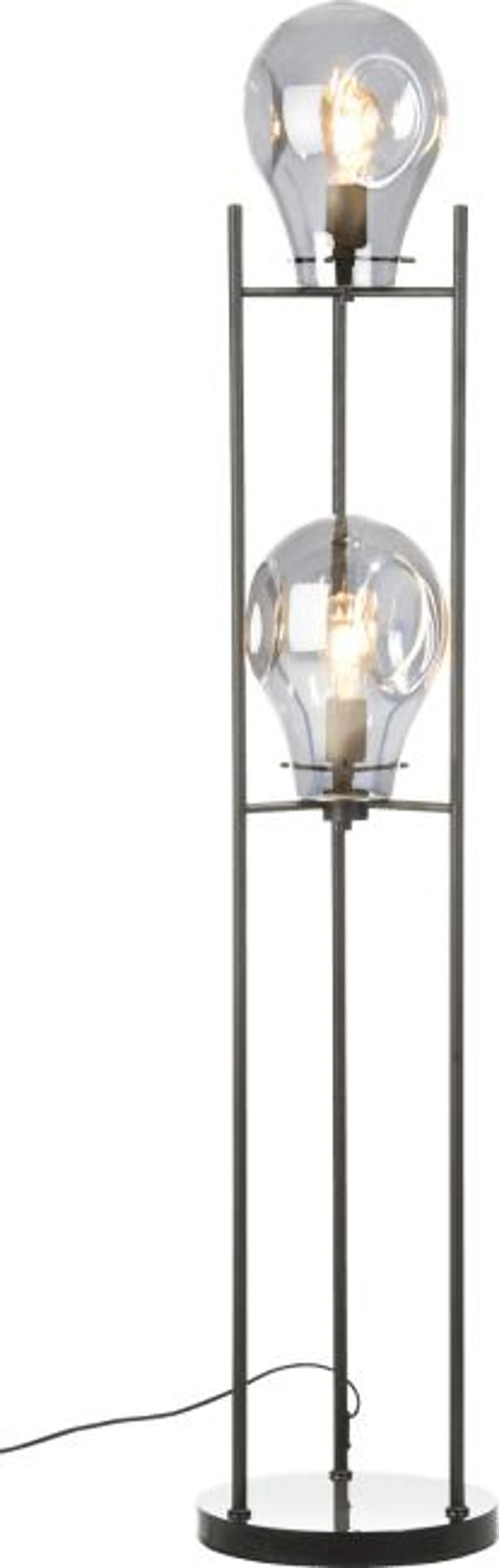 Charlie vloerlamp 2*E27