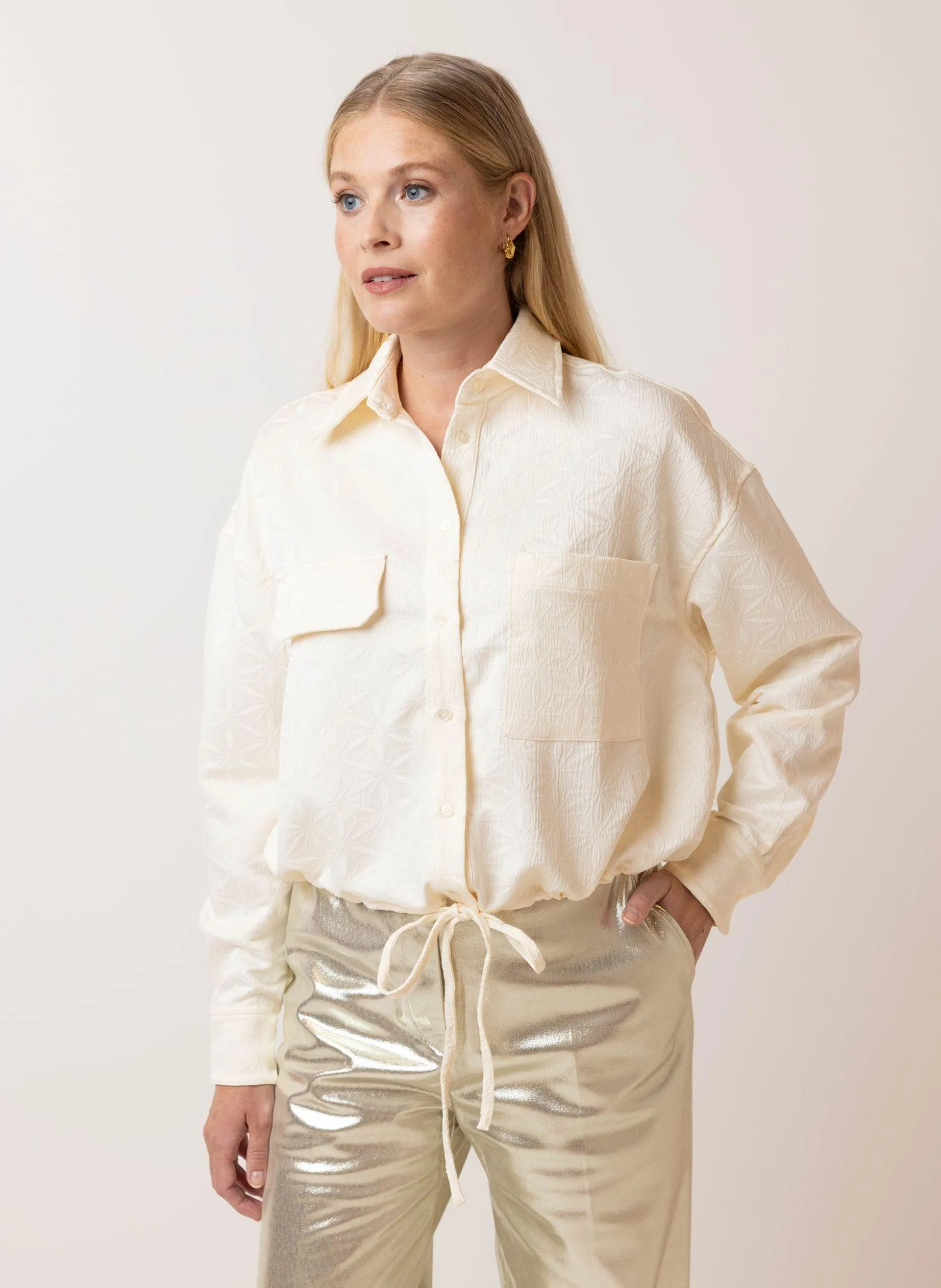 Asymmetrische blouse