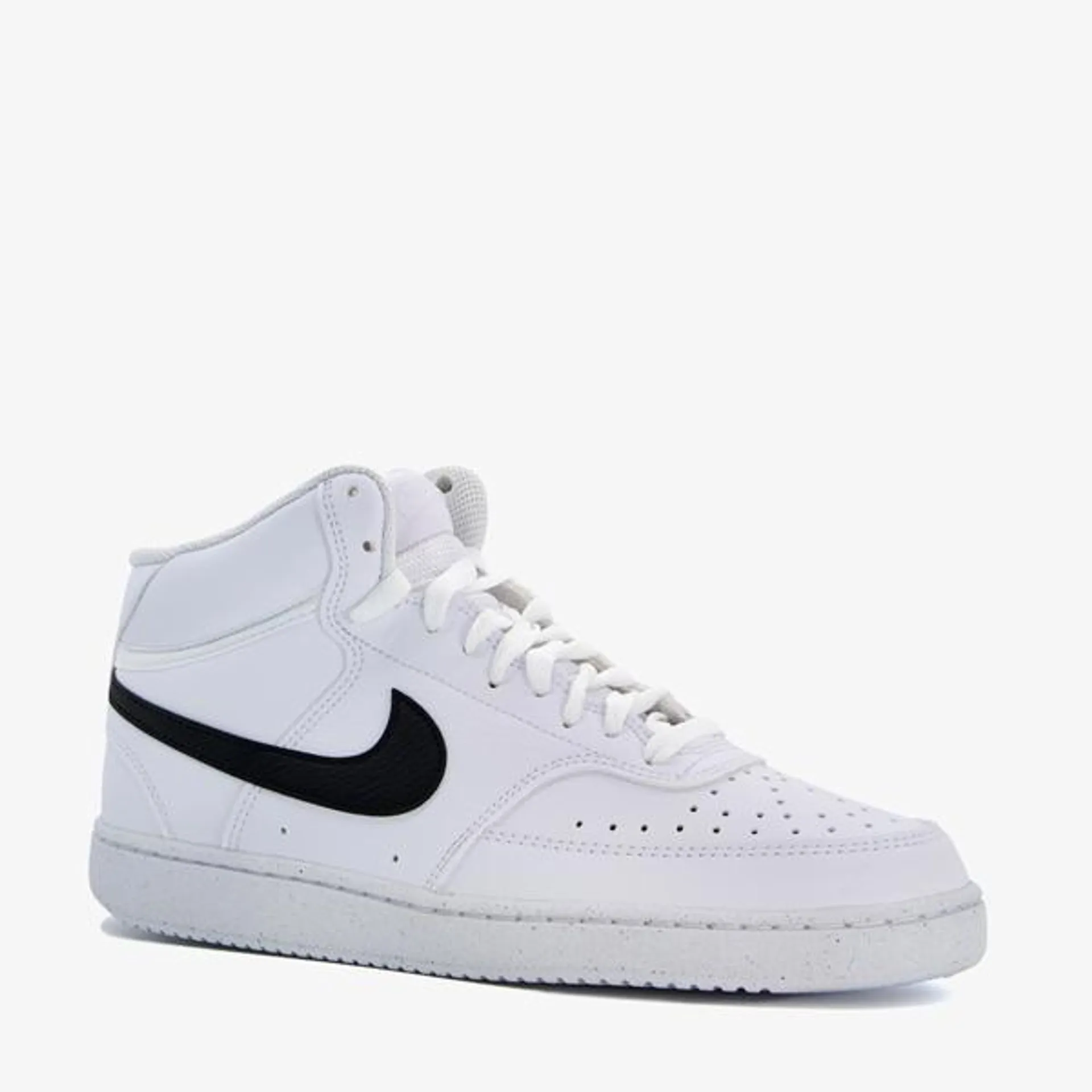 Nike Court Vision Mid hoge heren sneakers wit