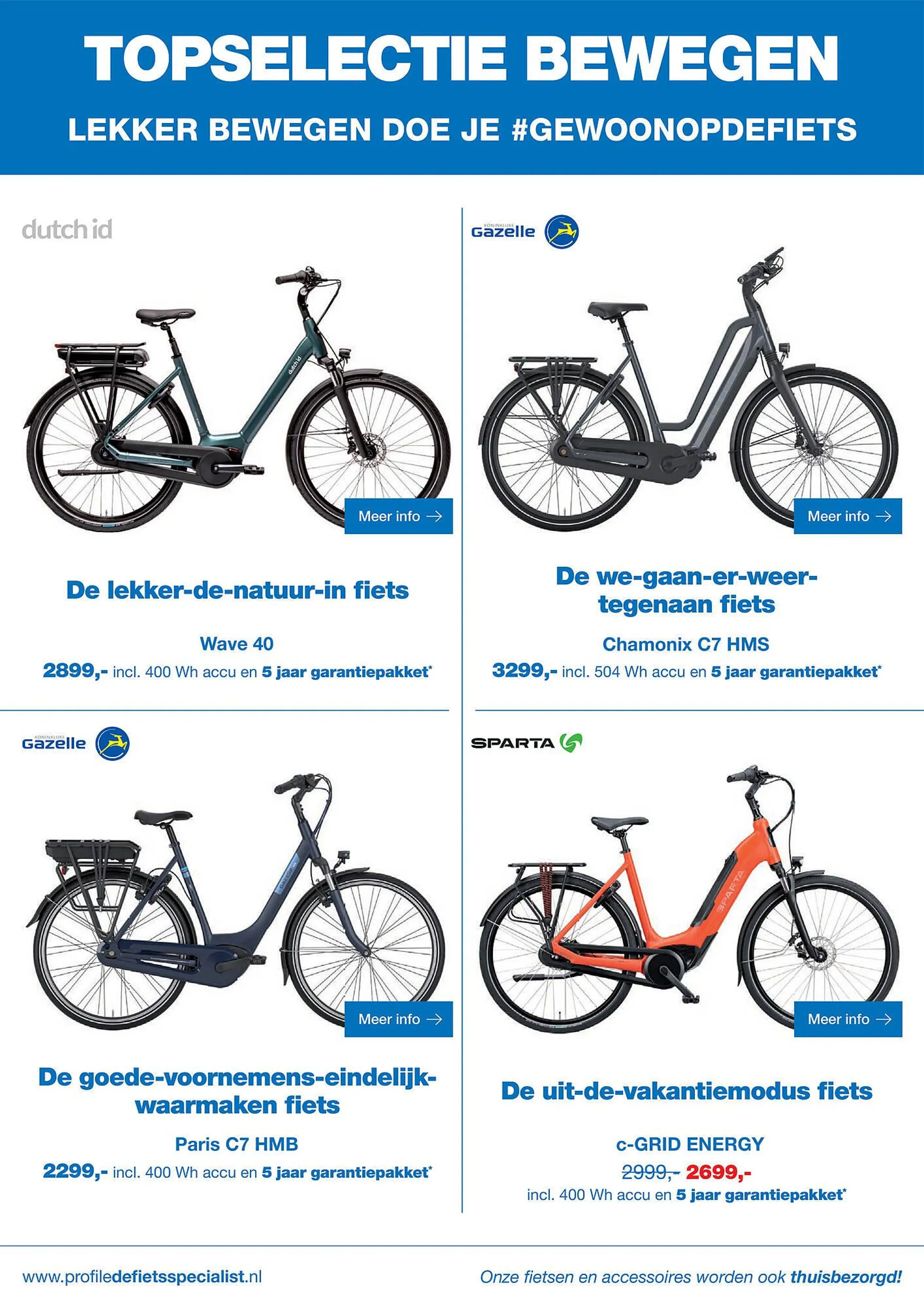 Profile de Fietsspecialist folder van 1 september tot 30 september 2023 - Folder pagina 2