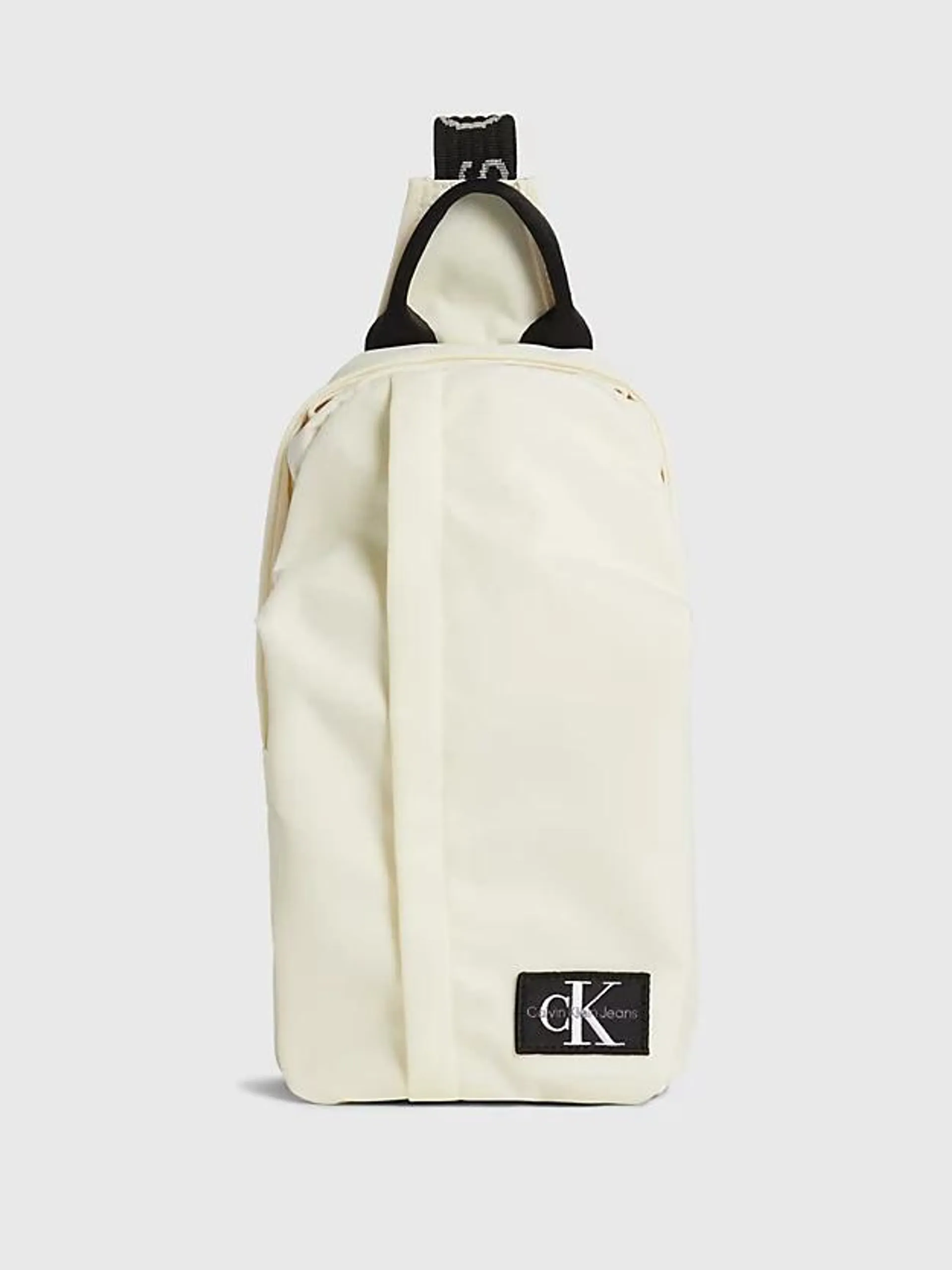 Canvas logo sling bag voor kinderen