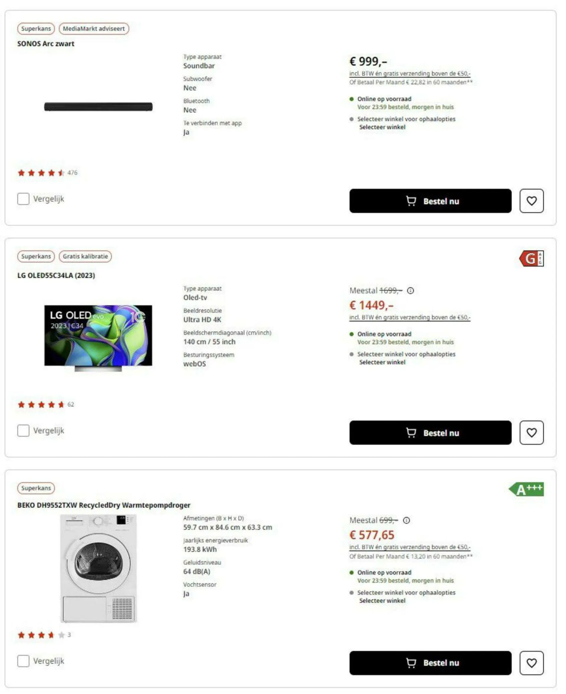 Media Markt Actuele folder van 1 februari tot 29 februari 2024 - Folder pagina 9