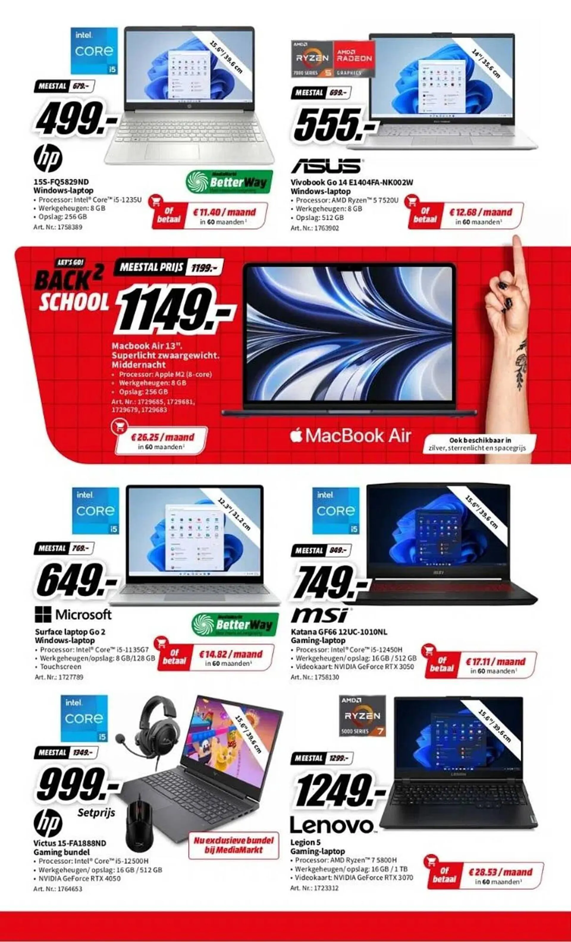 MediaMarkt folder van 21 augustus tot 27 augustus 2023 - Folder pagina 3