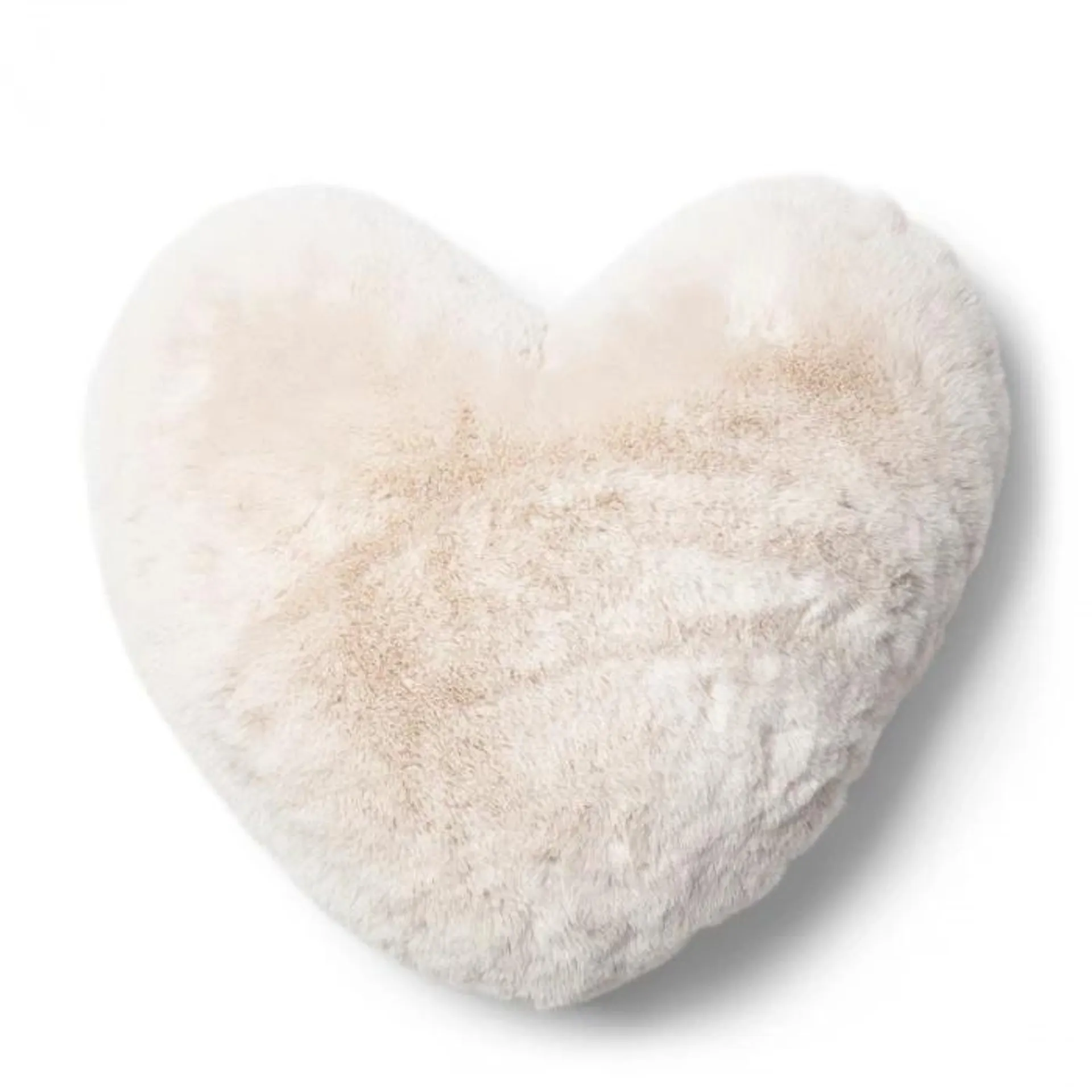 Faux Fur Kussen Heather Heart