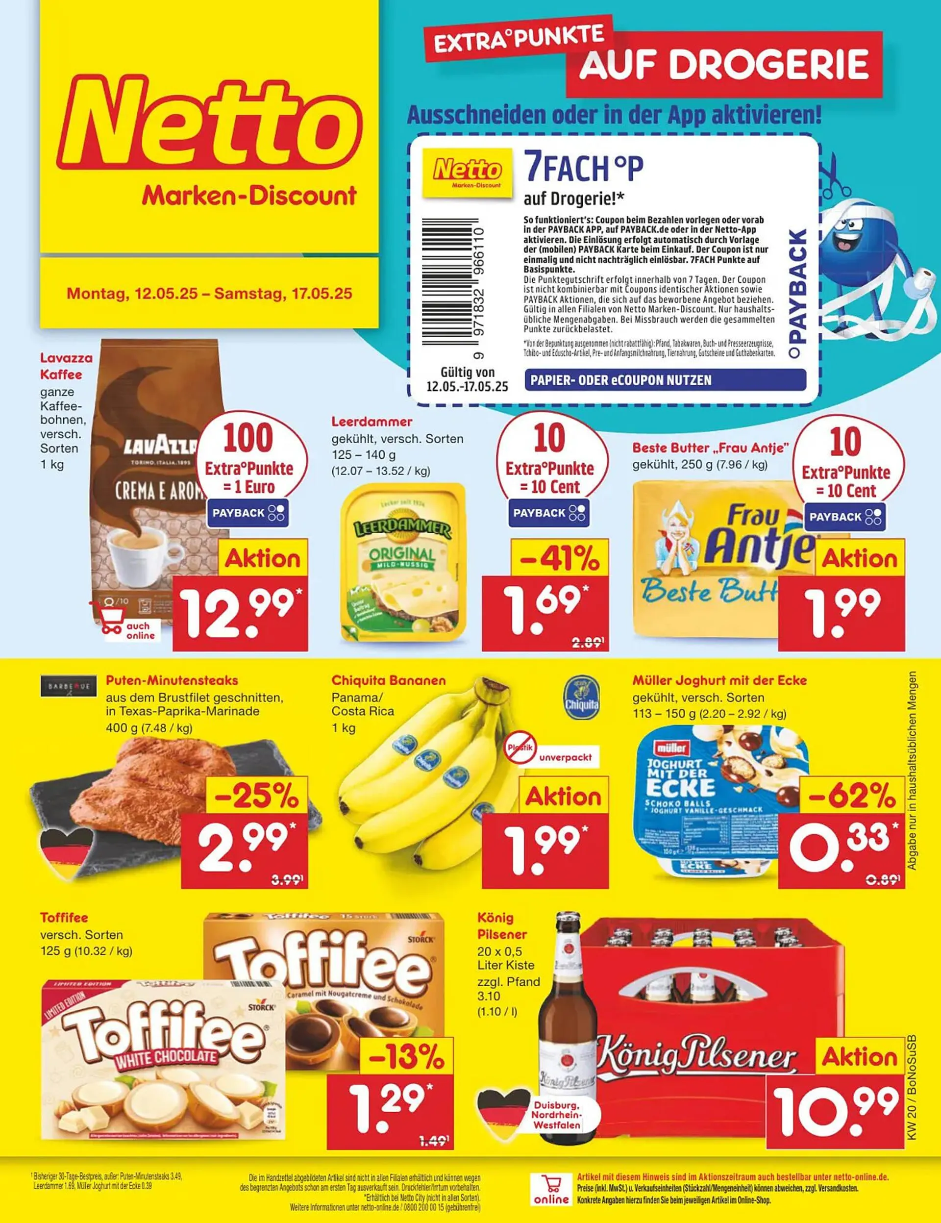 Netto Marken-Discount DE folder van 12 mei tot 17 mei 2025 - Folder pagina 1