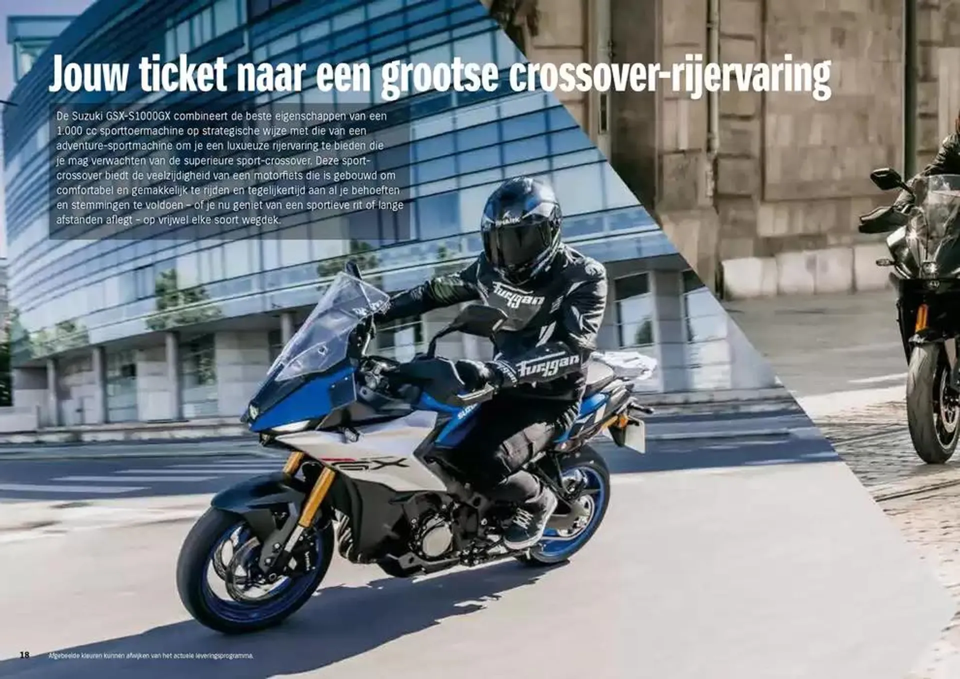 Suzuki Gsx-S1000Gx van 24 oktober tot 7 november 2024 - Folder pagina 18