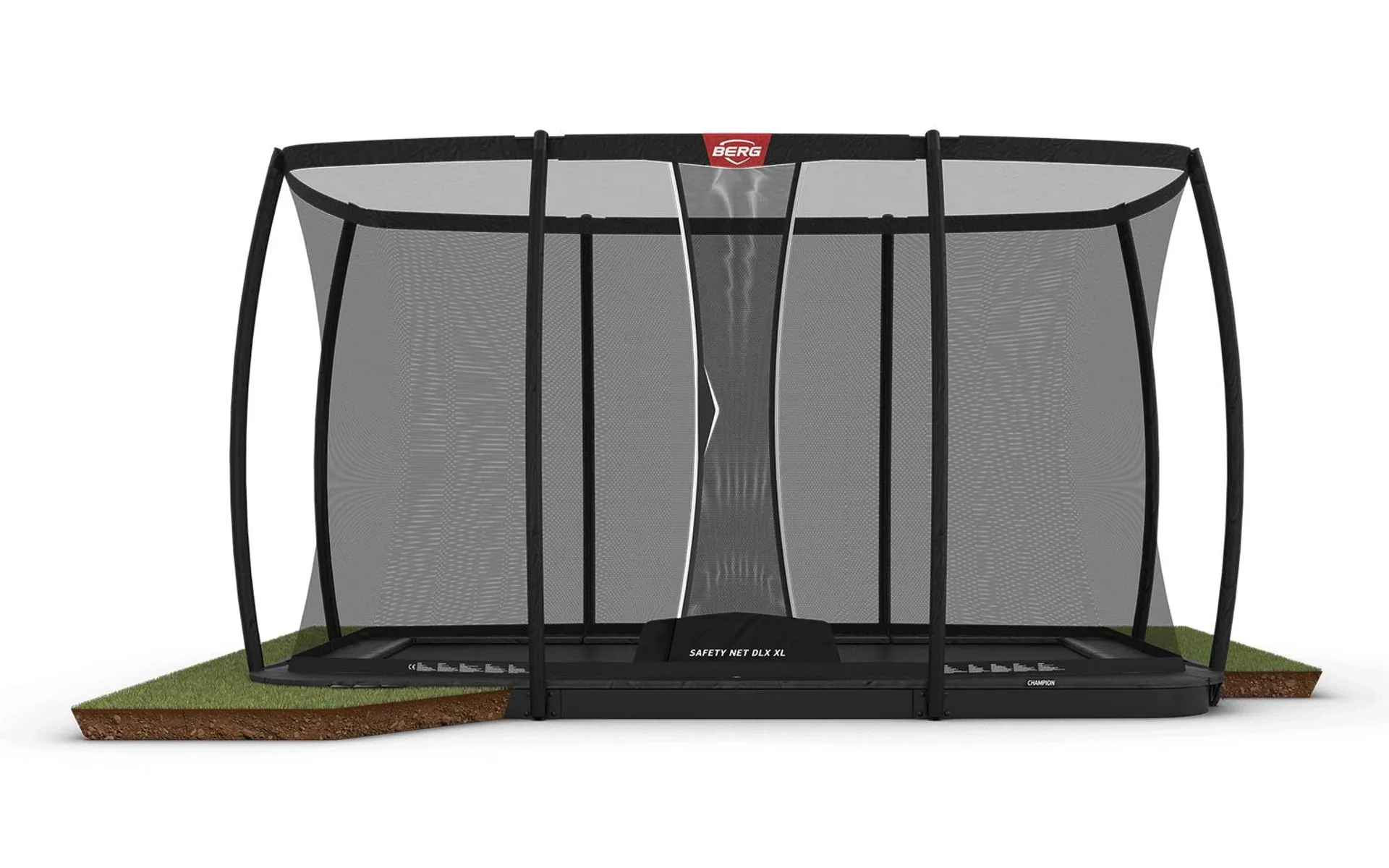 BERG Ultim Champion FlatGround 410 Grey + Safety Net DLX XL