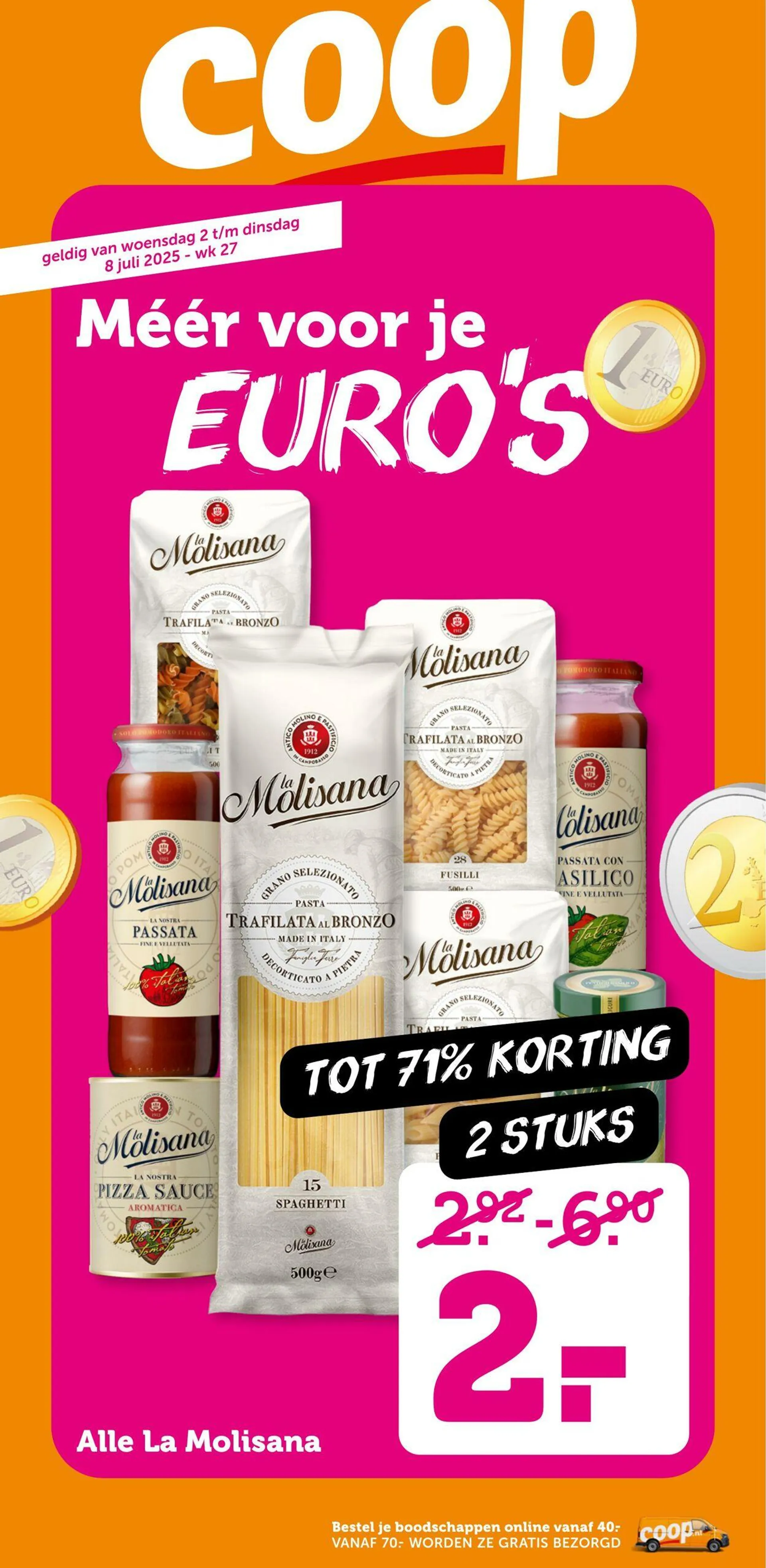 Coop Actuele folder van 2 juli tot 8 juli 2025 - Folder pagina 1