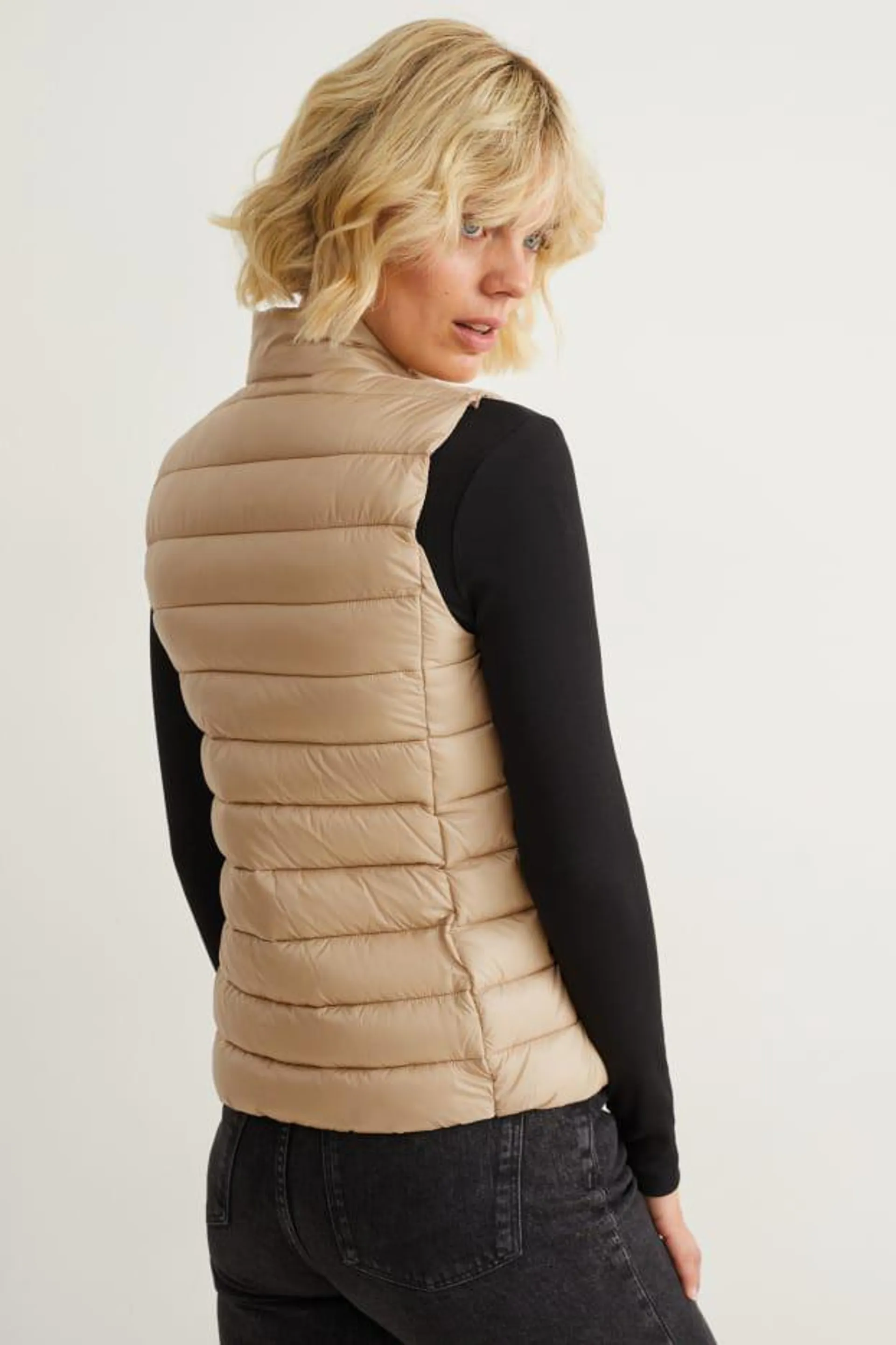 Quilted gilet