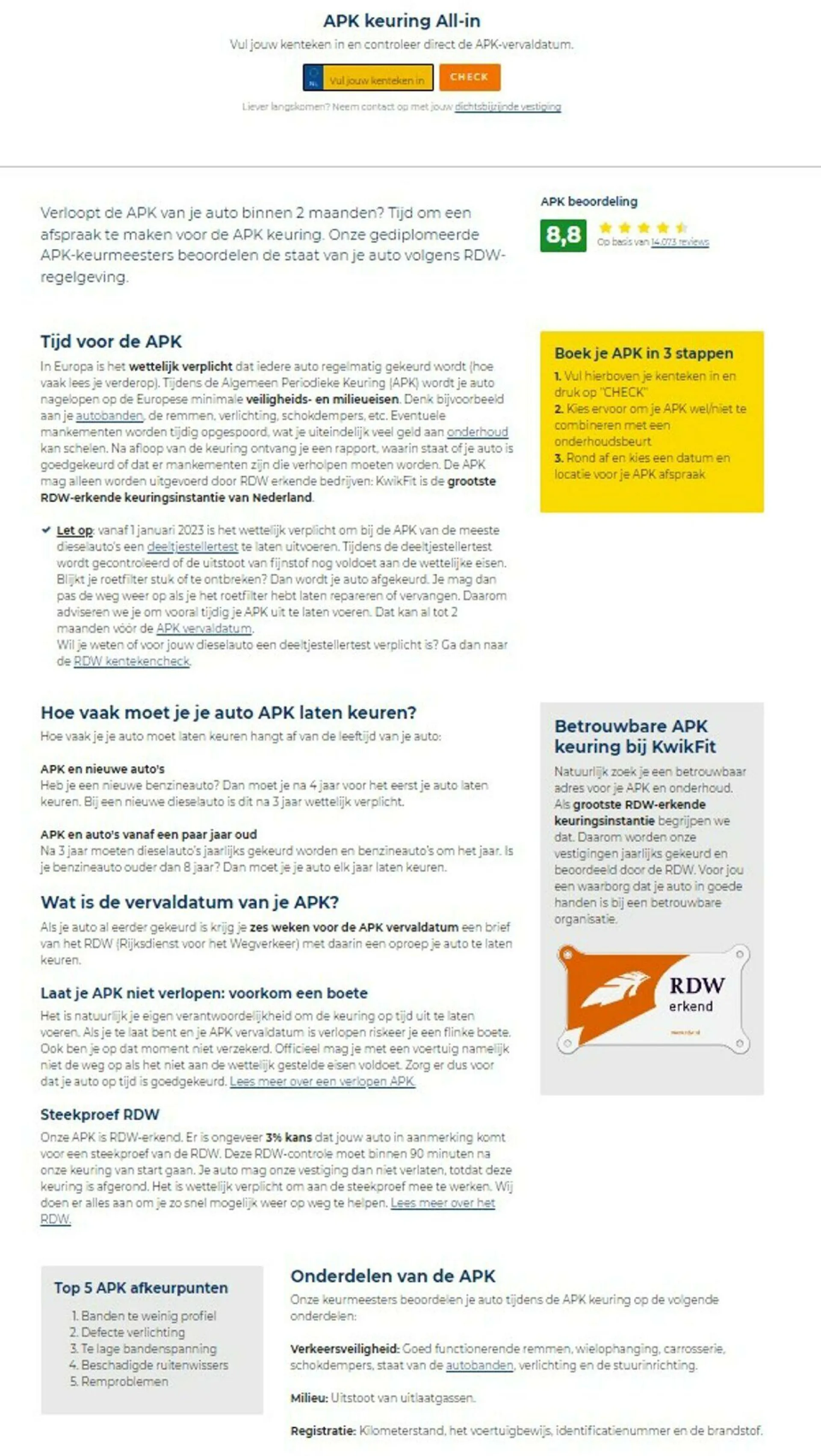 Kwik-fit Actuele folder van 5 oktober tot 19 oktober 2023 - Folder pagina 4