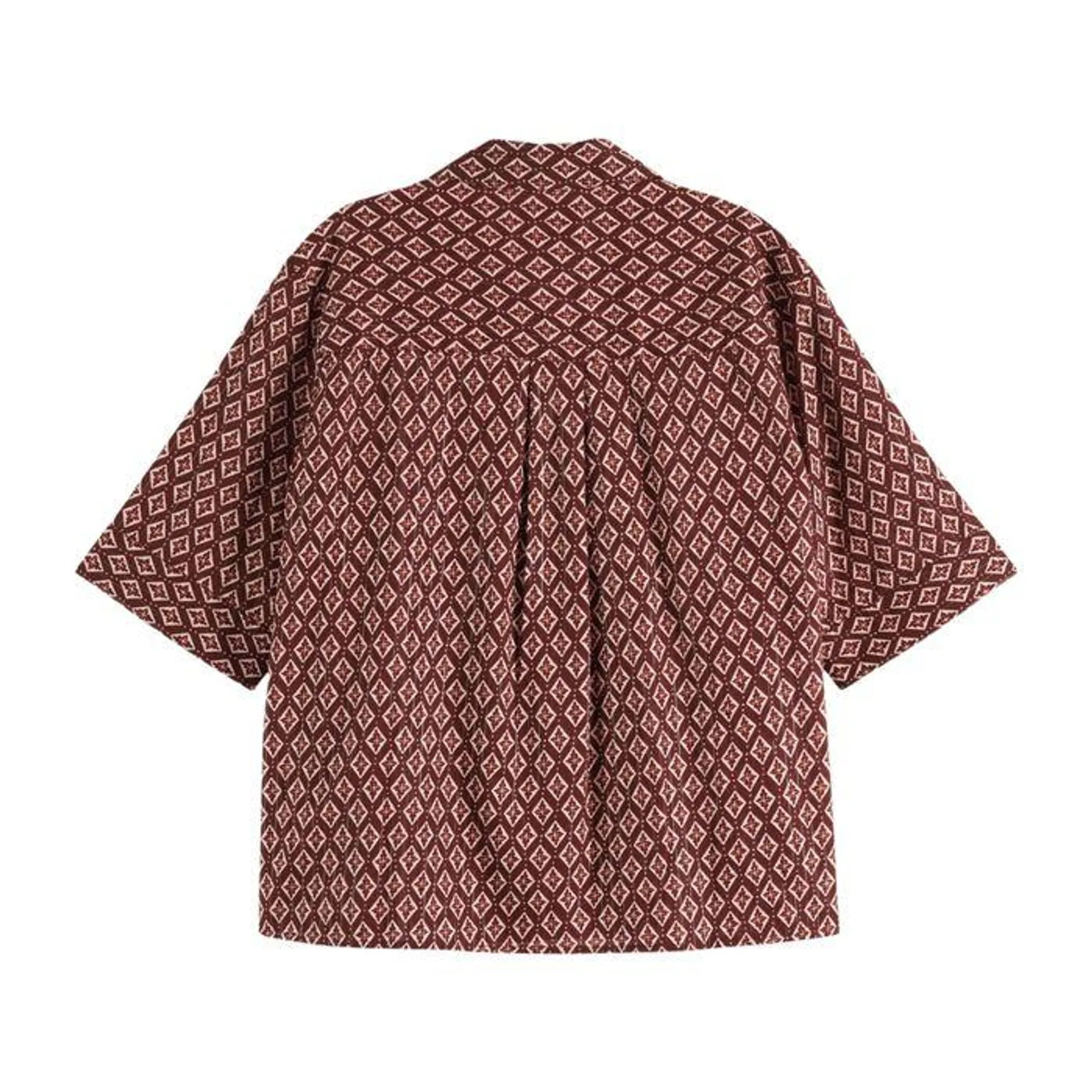 Lurex Print Top Dames