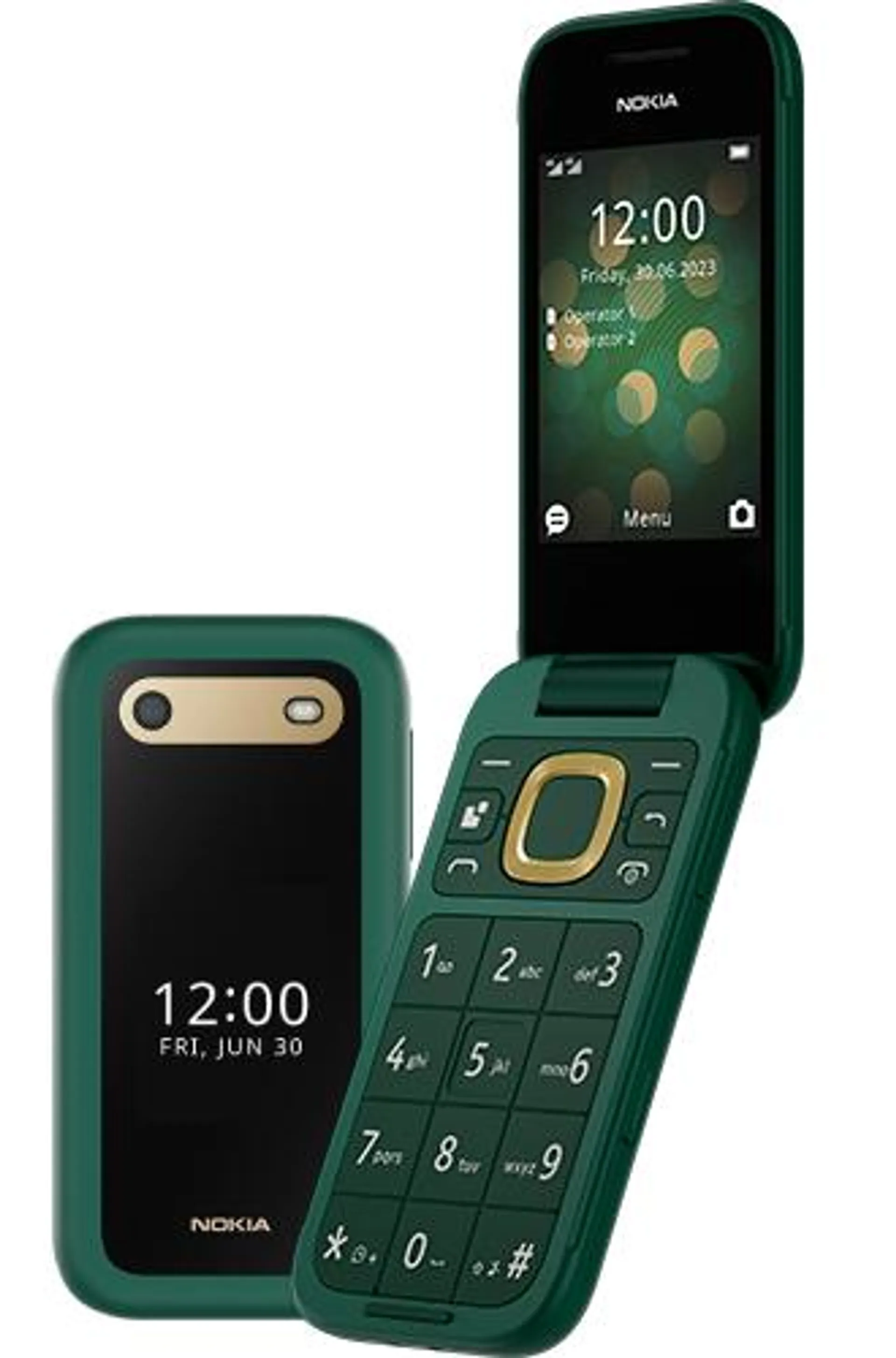 Nokia 2660 Flip 4G 128 MB - Lush Green