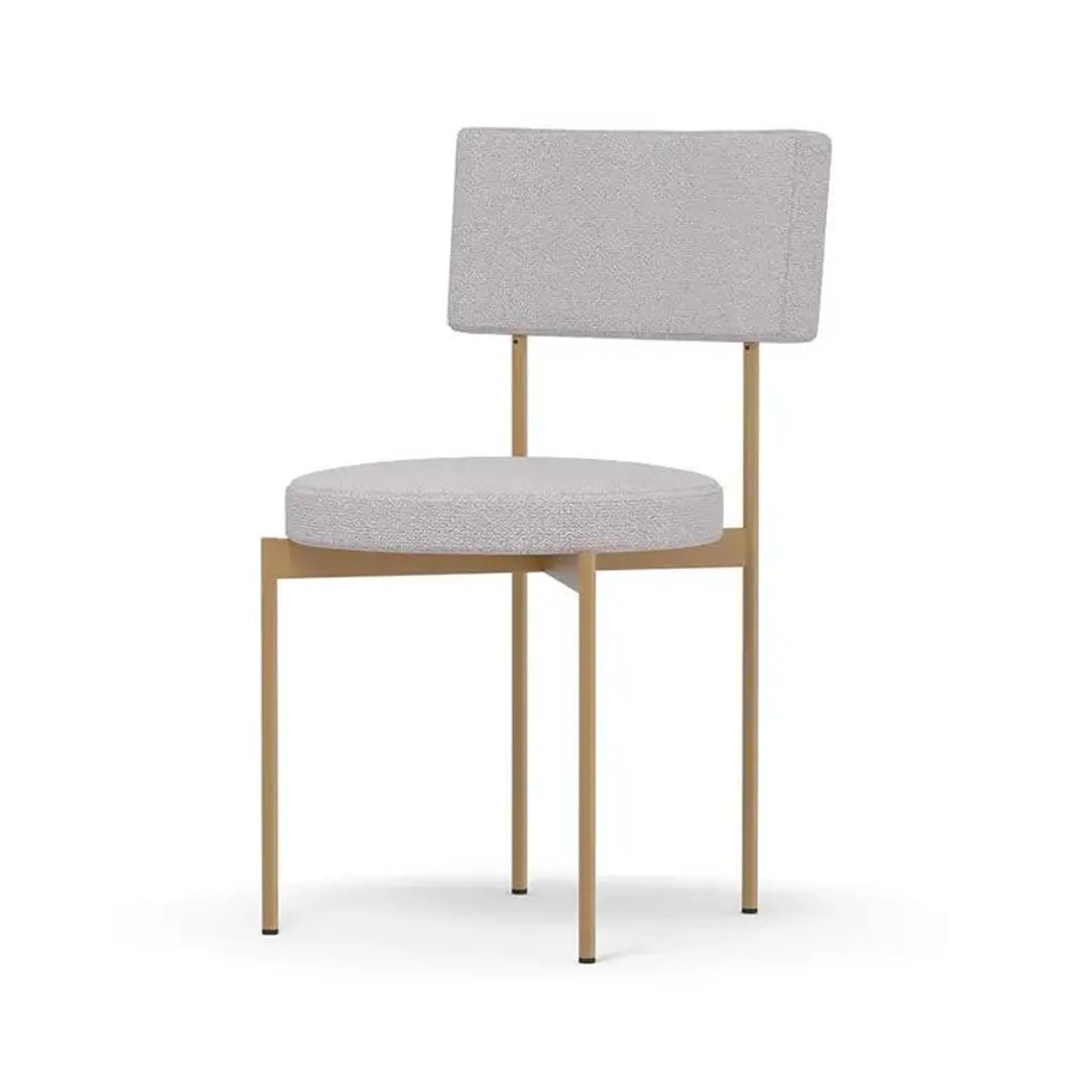 Eetkamerstoel Dining Chair - grijs 46x54x81cm