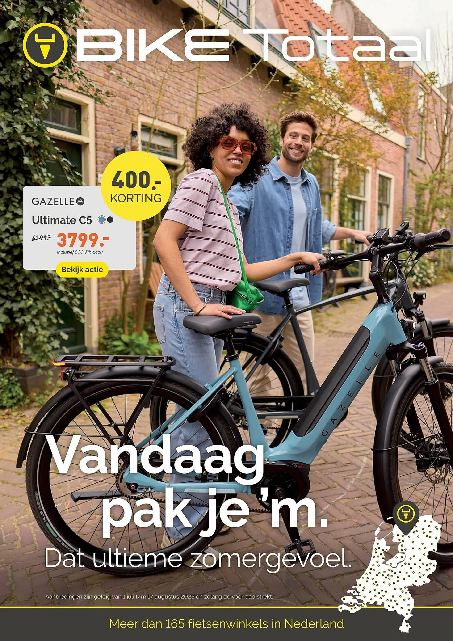 Bike Totaal folder van 1 juli tot 17 augustus 2025 - Folder pagina 1