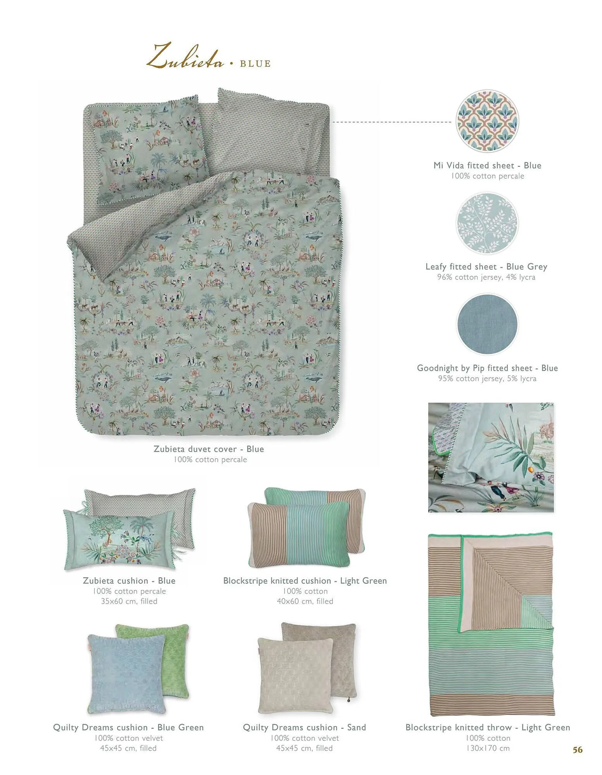 Pip Studio Bed & Bath Collection Spring Summer 2024 folder van 1 april tot 30 september 2024 - Folder pagina 57