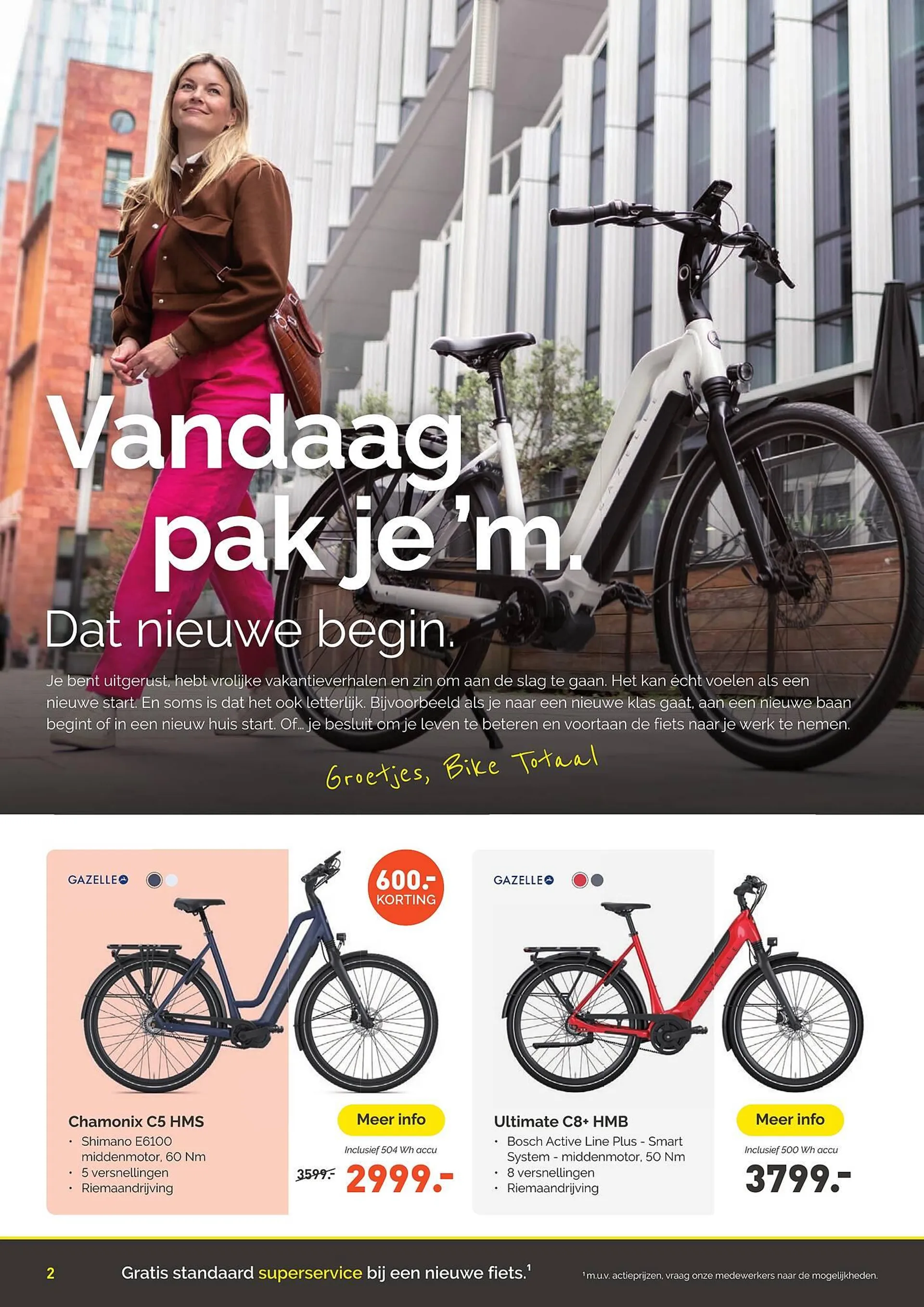 Bike Totaal folder van 9 september tot 22 september 2024 - Folder pagina 2