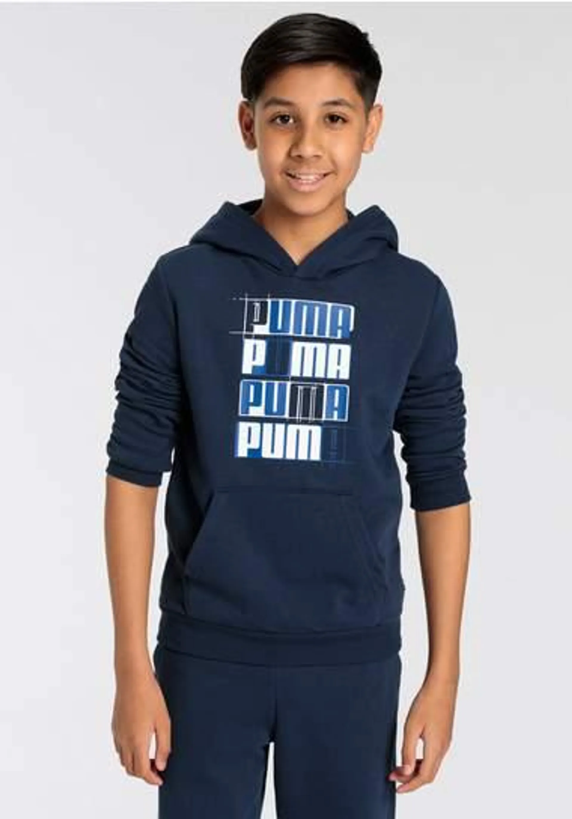 PUMA Hoodie ESS+ LOGO LAB HOODIE TR B (1-delig)