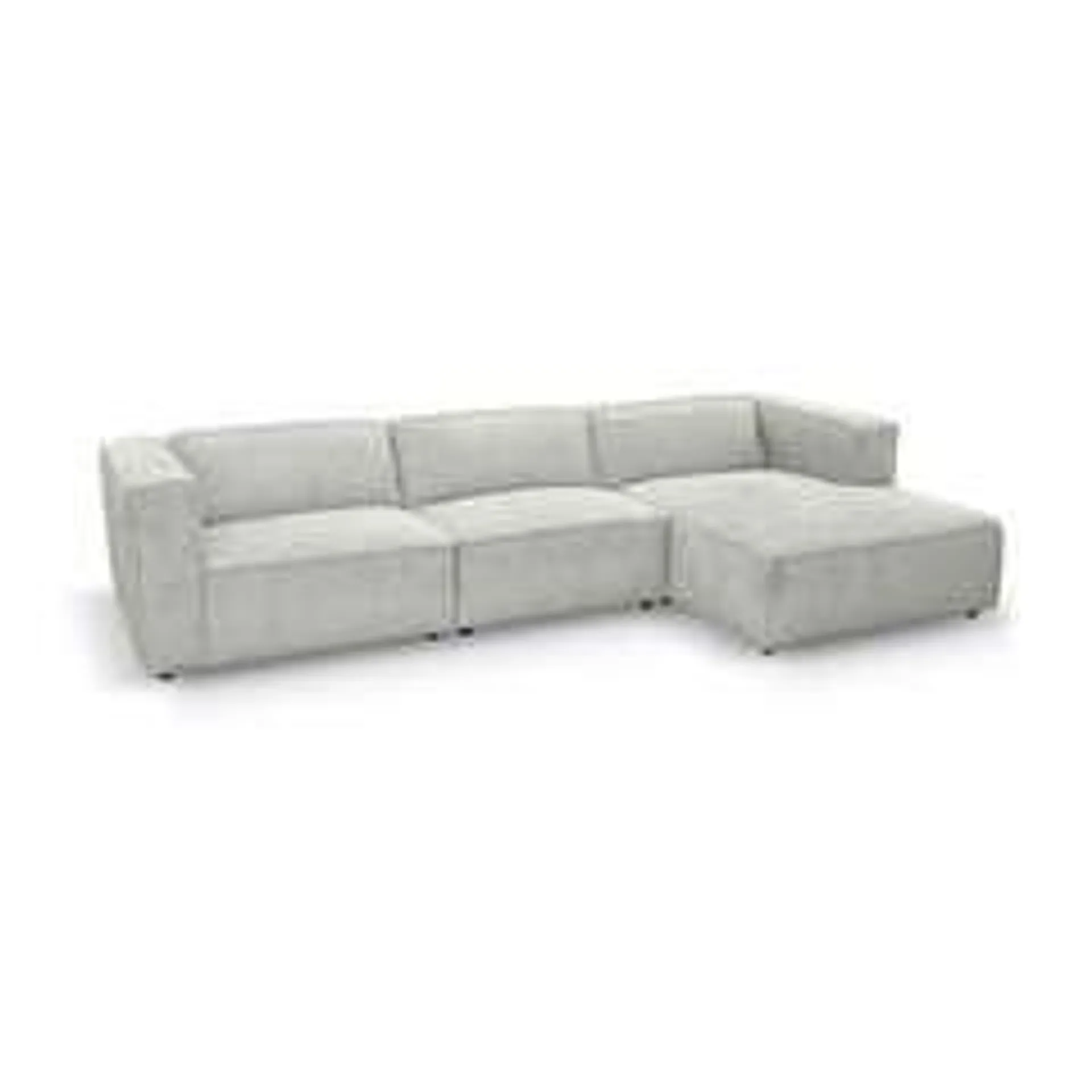 Levik Loungebank Bouclé Abriamo